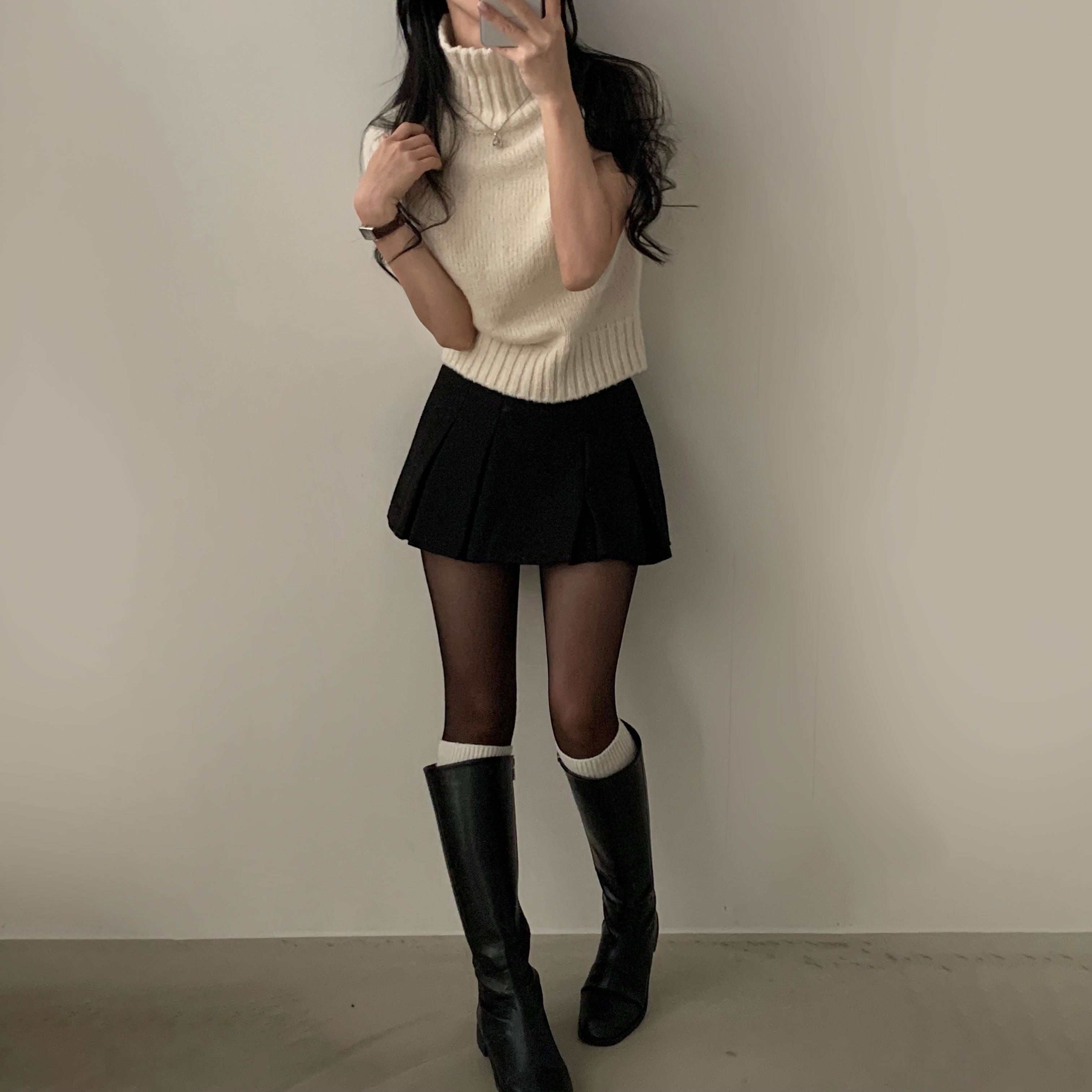 TRALAIA クマプリント ミニスカート　２点セット TRALAIA クマプリント ミニスカート 2点セット TRALAIA クマプリント