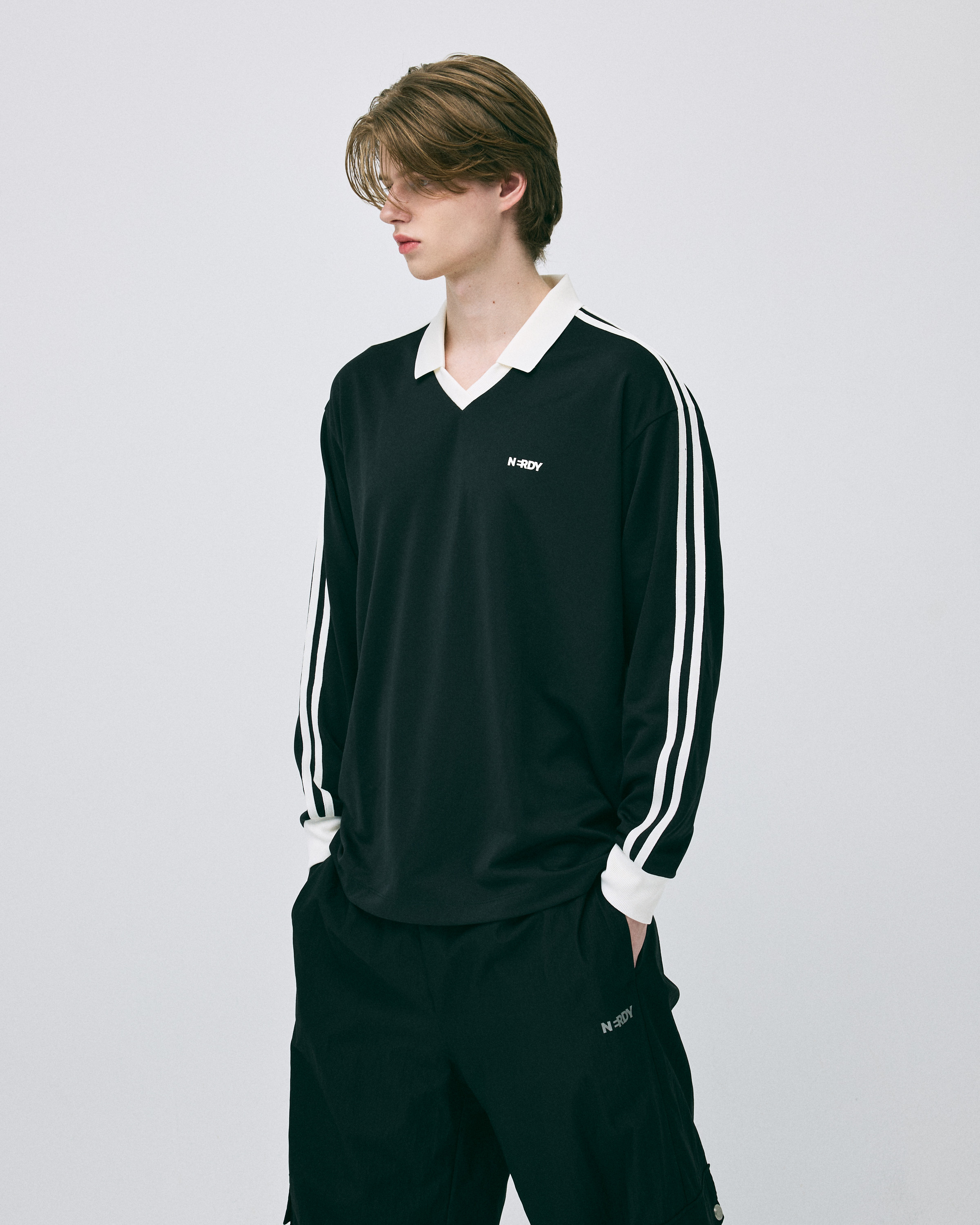[25SS新]★NERDY★Classic NY Jersey Long Sleeve T-shirt 25SS新]☆NERDY☆Classic NY Jersey Long Sleeve T-shirt (NERDY