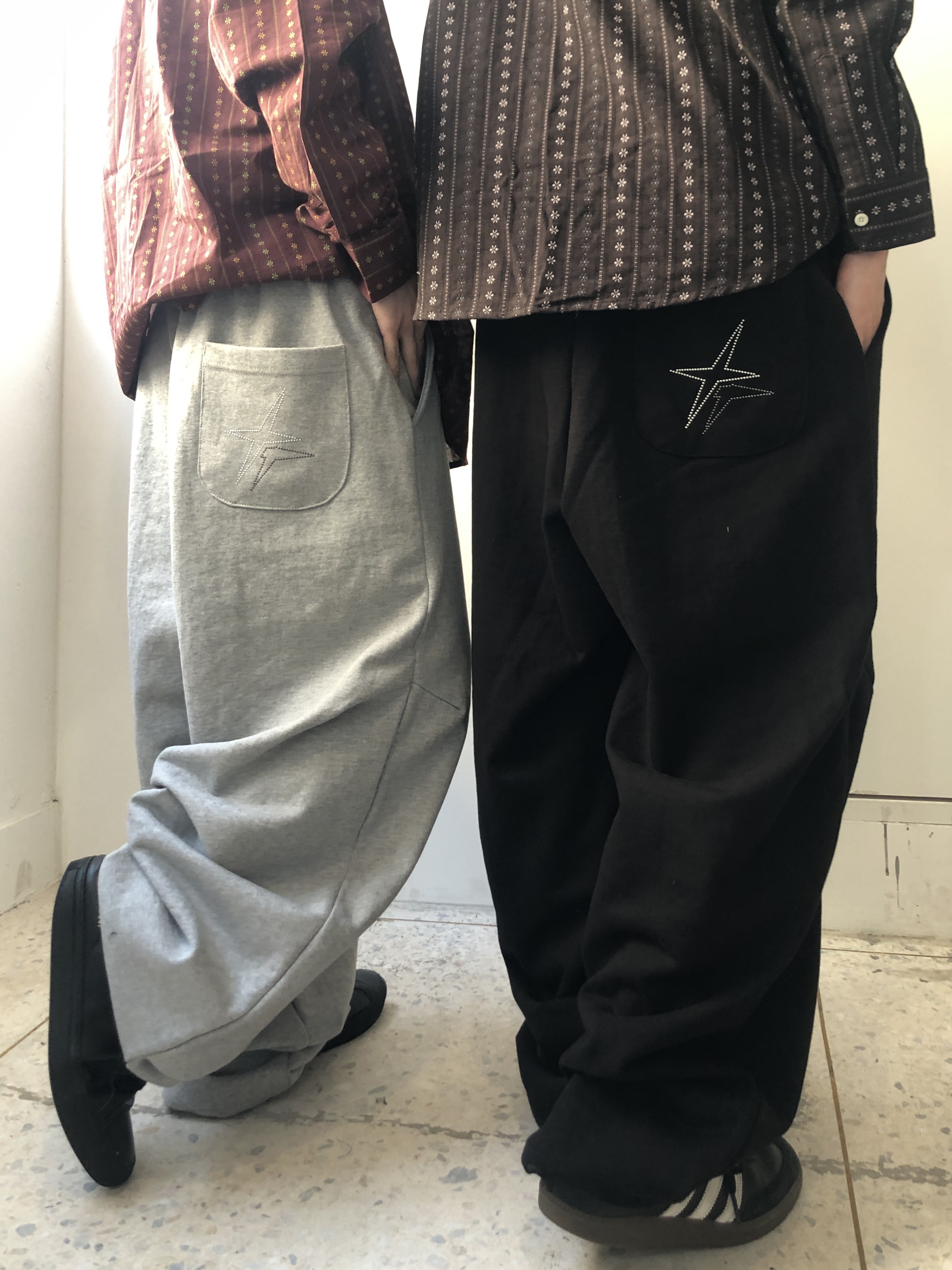 【HOODHOOD]】HD BACK GRAPHICバミューダスウェットパンツ 3色 スタースウェットパンツ | ファッション通販サイト NUGU