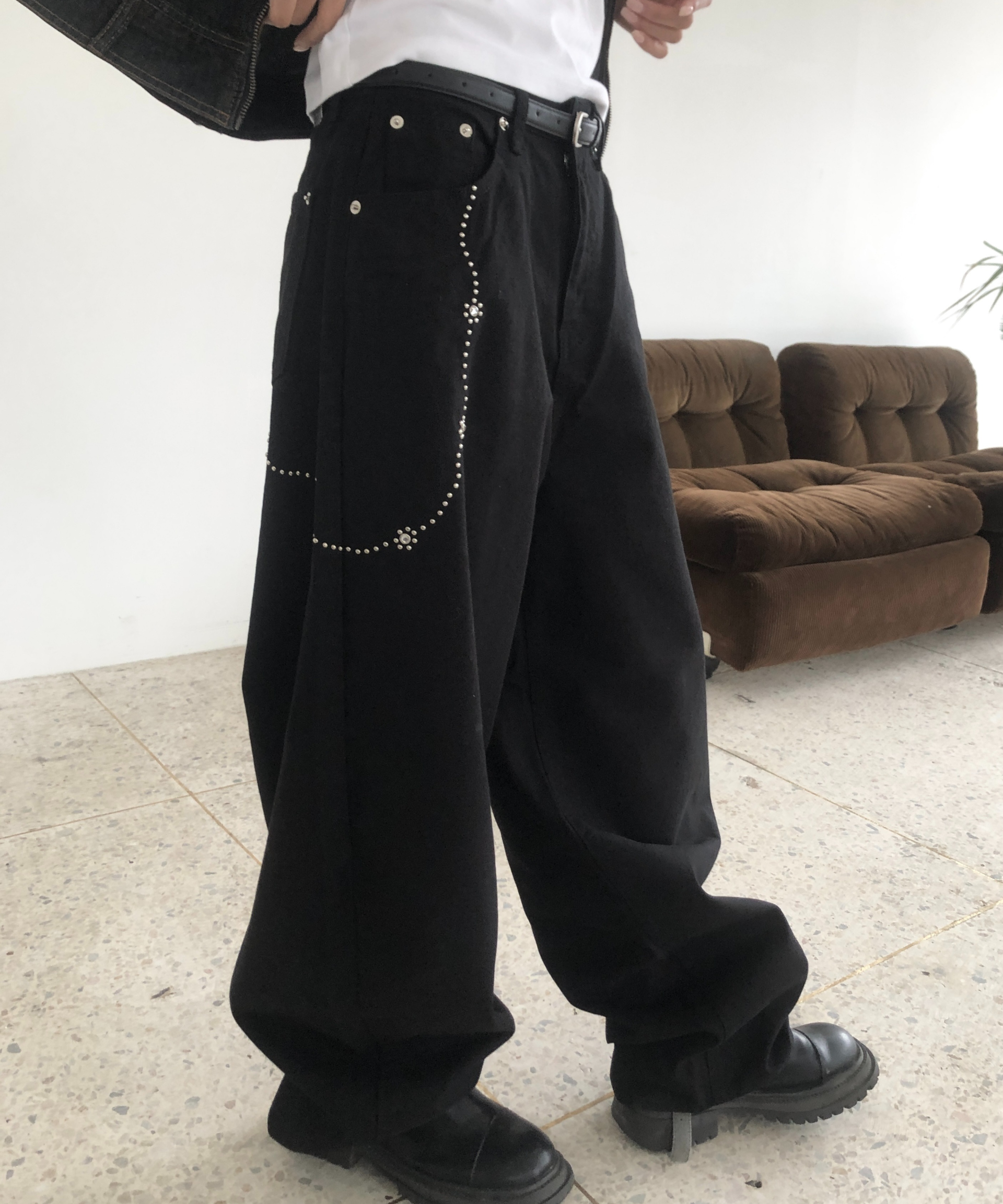 専用ページ18点 パンツ CABaN コットンツイル ワイドタックパンツ