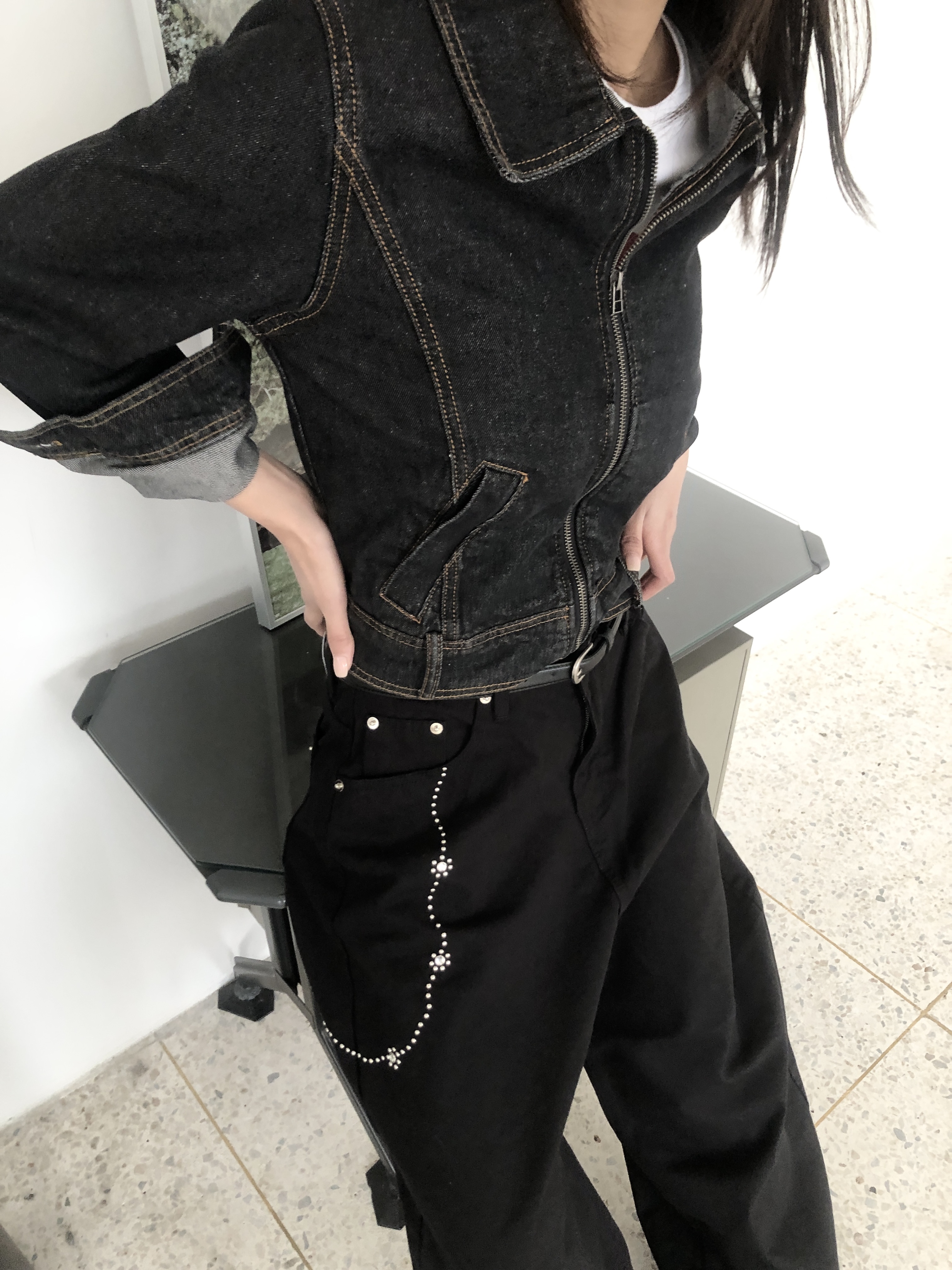キュービックフラワーラインパンツ | ファッション通販サイト NUGU