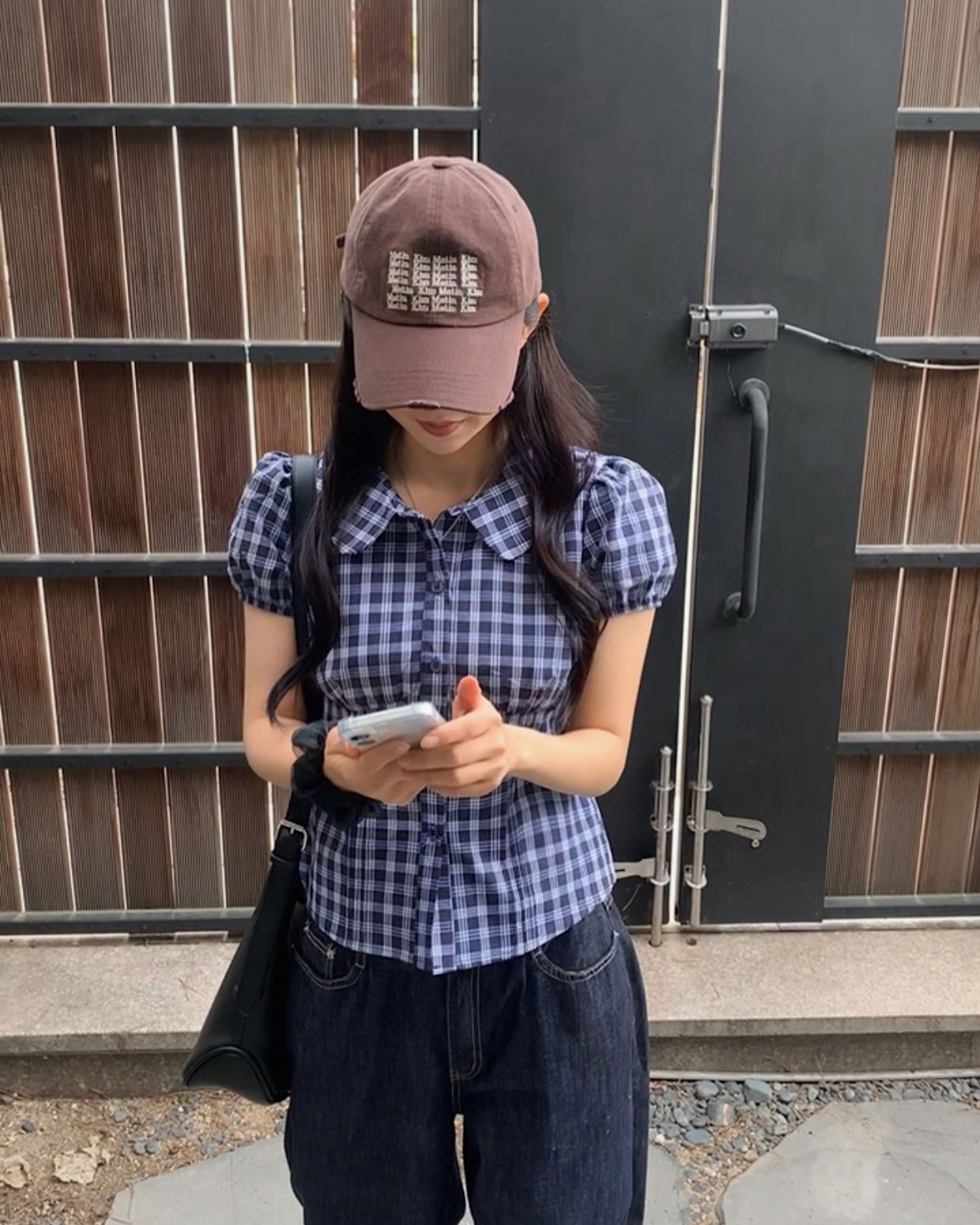 新品♡アプワイザーリッシェギンガムチェック半袖刺繍ブラウス サマーギンガムチェック半袖ブラウス | ファッション通販サイト NUGU