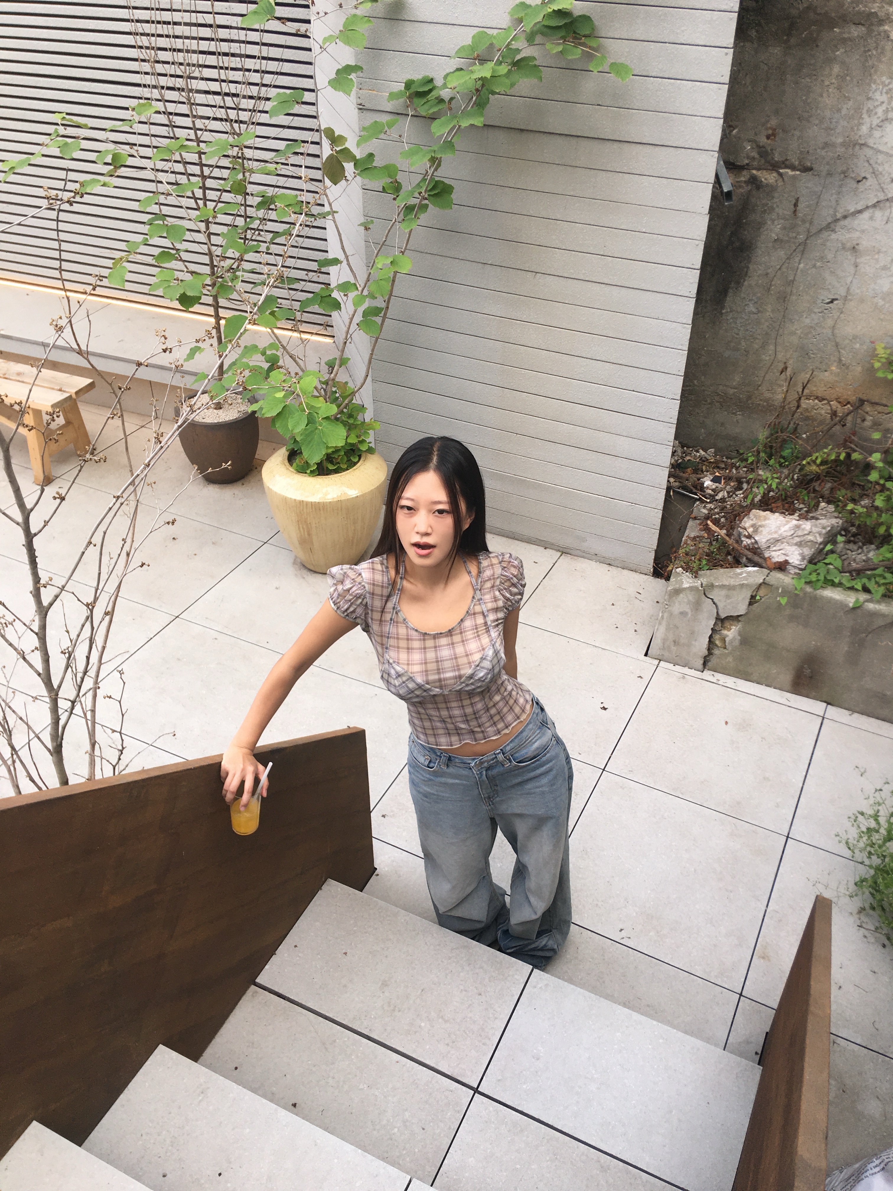 check bra top [2color] | ファッション通販サイト NUGU