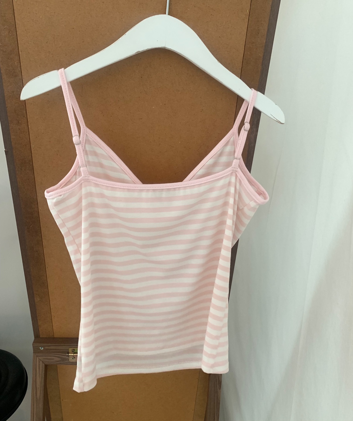 ピンクストライプリボンキャミソール | ファッション通販サイト NUGU