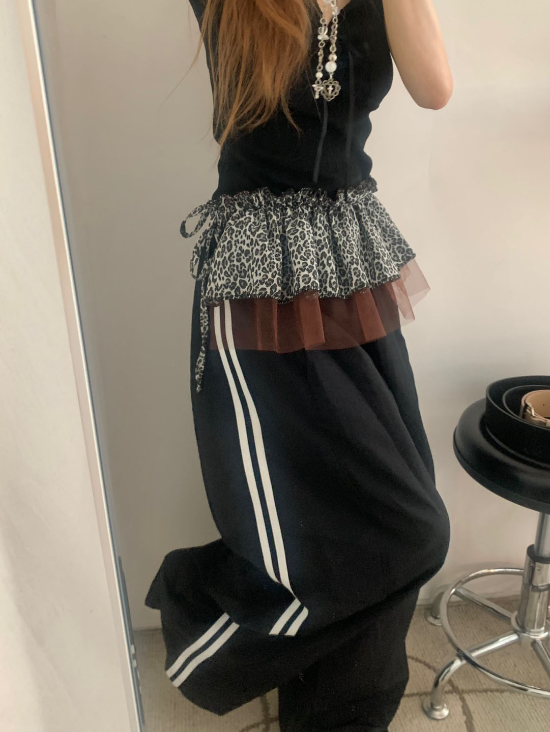 ネイビー ラップスカート フリル付き w closet スカート フリルラップスカート : ZOZOTOWN Yahoo!店
