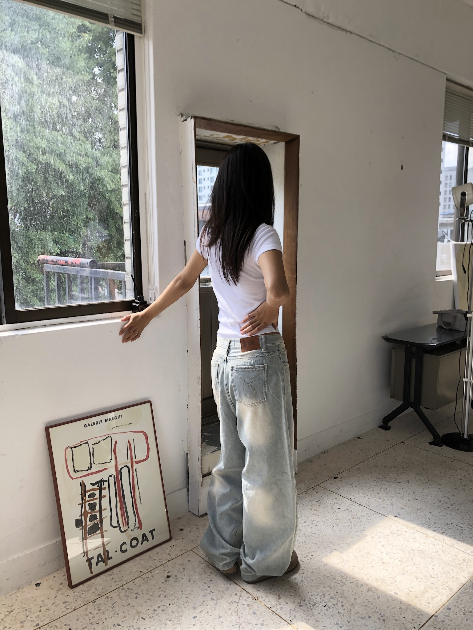 ステッチスナップデニムパンツ | ファッション通販サイト NUGU