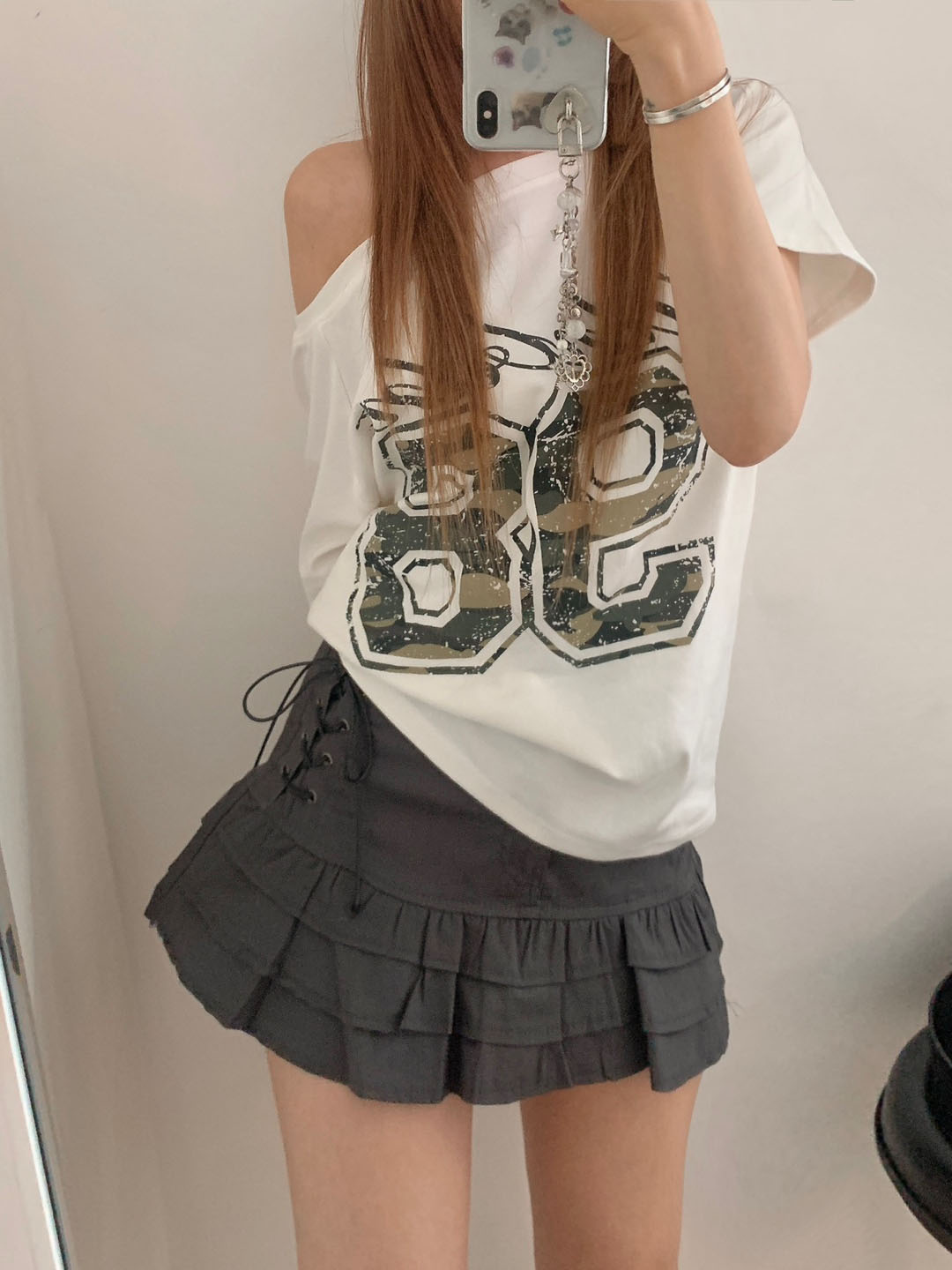 関税込★VIP価格【MONCLER】ポリアミド製ミニスカート Moncler - Black Puffer Diamond Quilted Mini Skirt