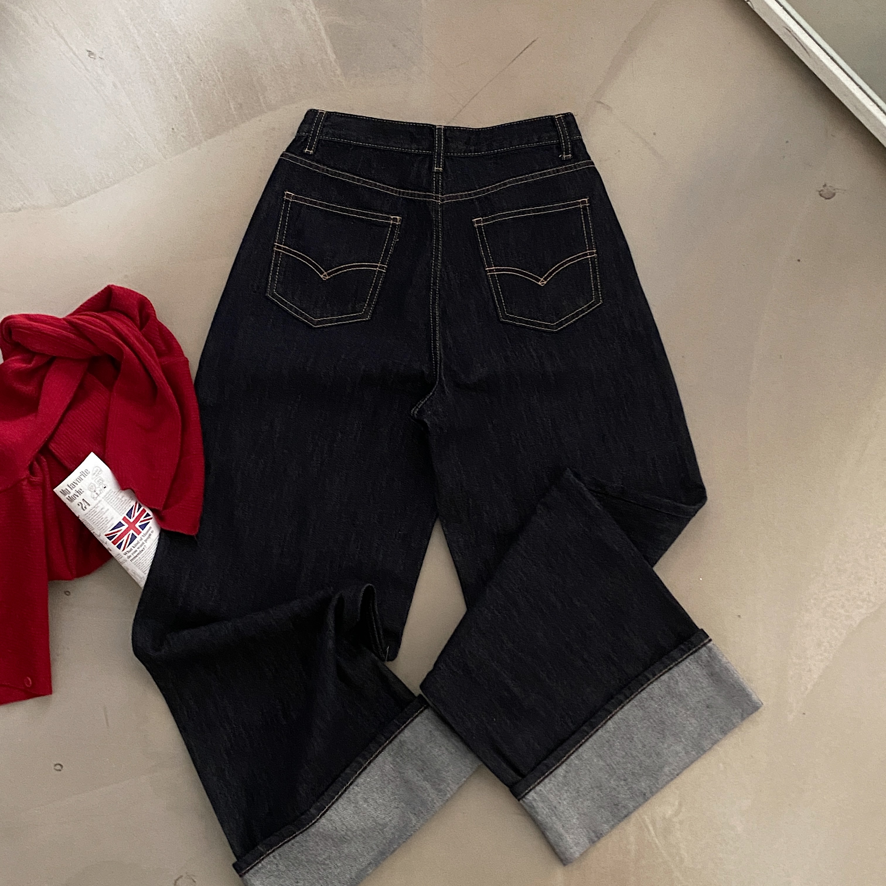 新品　wooyoungmi ロールアップパンツ 楽天市場】ロールアップ デニムパンツ レディース デニム ハイ