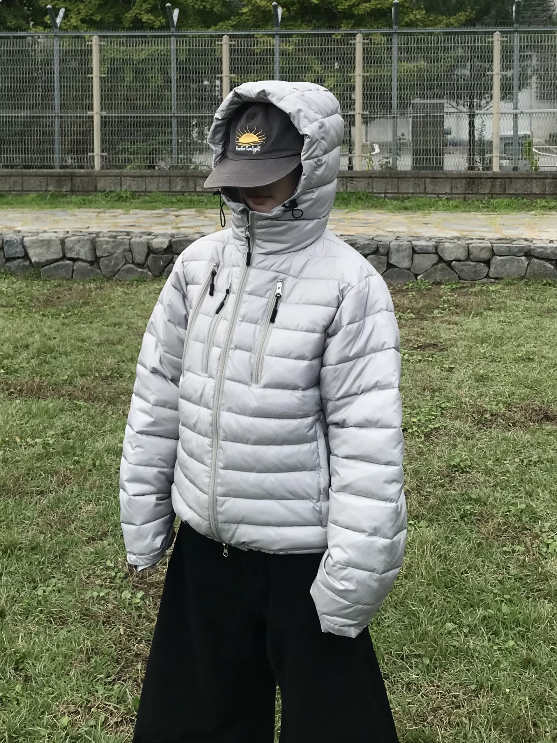 ポケッフード付きライトダウンジャケット | ファッション通販サイト NUGU