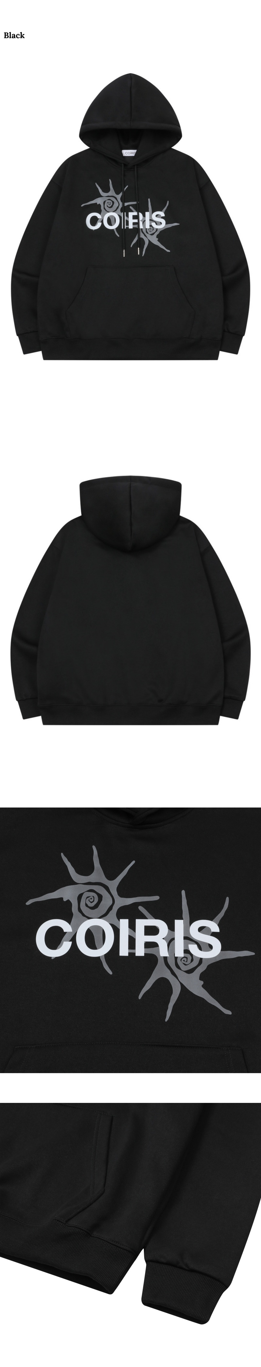 HOODIE TEE UNISEX - 2 COLORS GREY