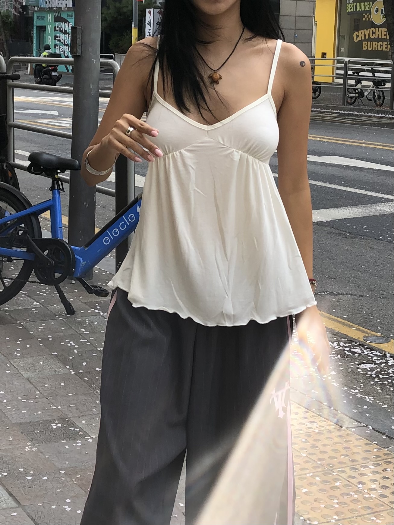 BIBIY. タンクトップ ネイビー 新品未使用タグ付 TOPS｜Bibiy.