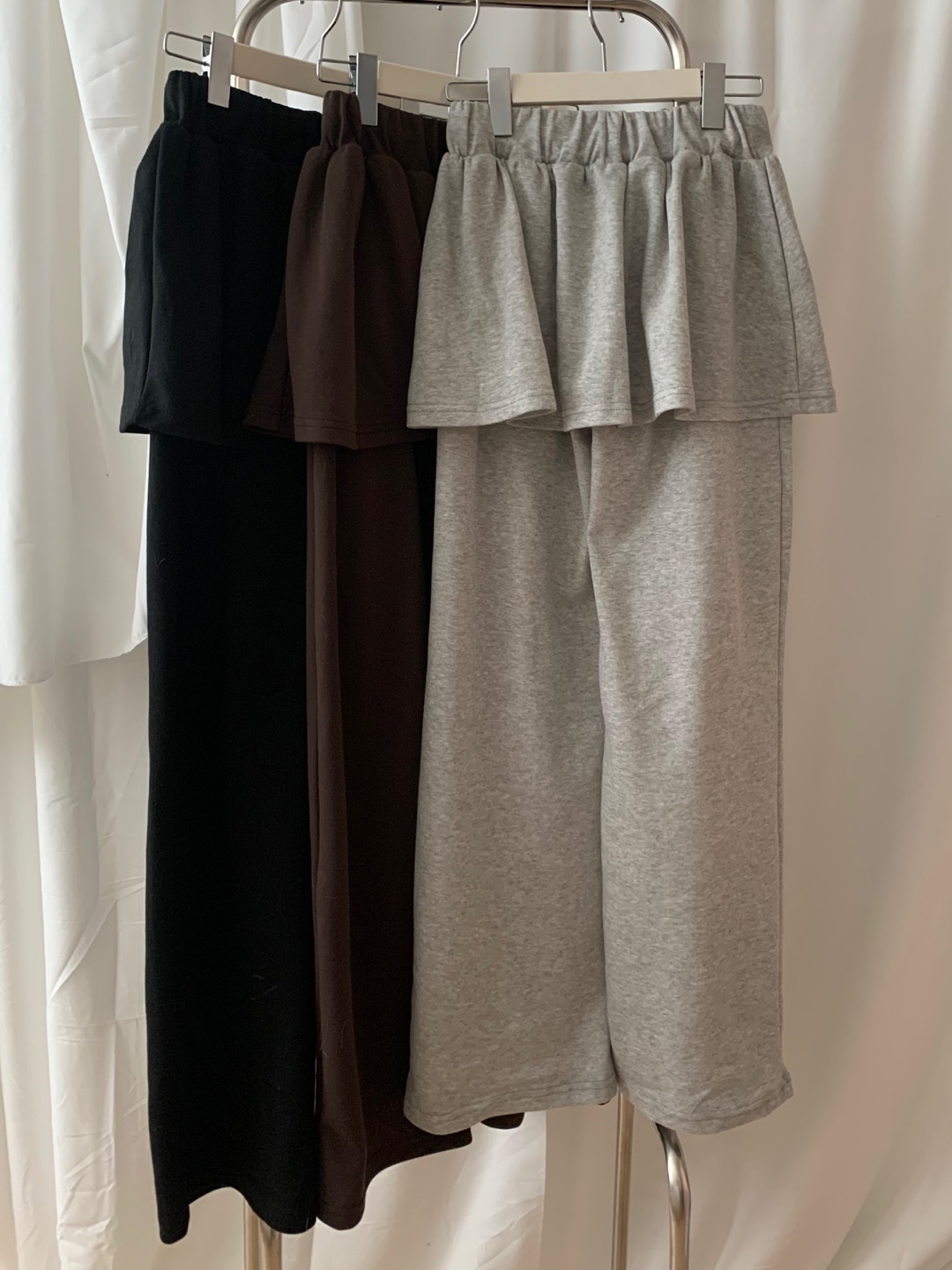 レイヤードミニスカート&パンツ | ファッション通販サイト NUGU