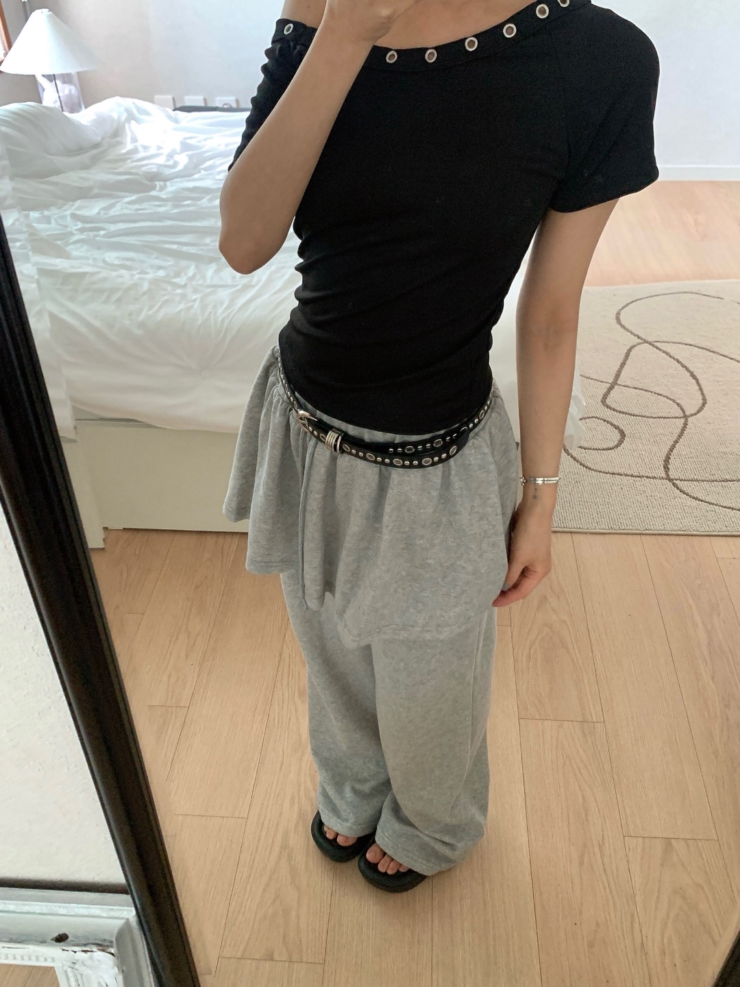 レイヤードミニスカート&パンツ | ファッション通販サイト NUGU