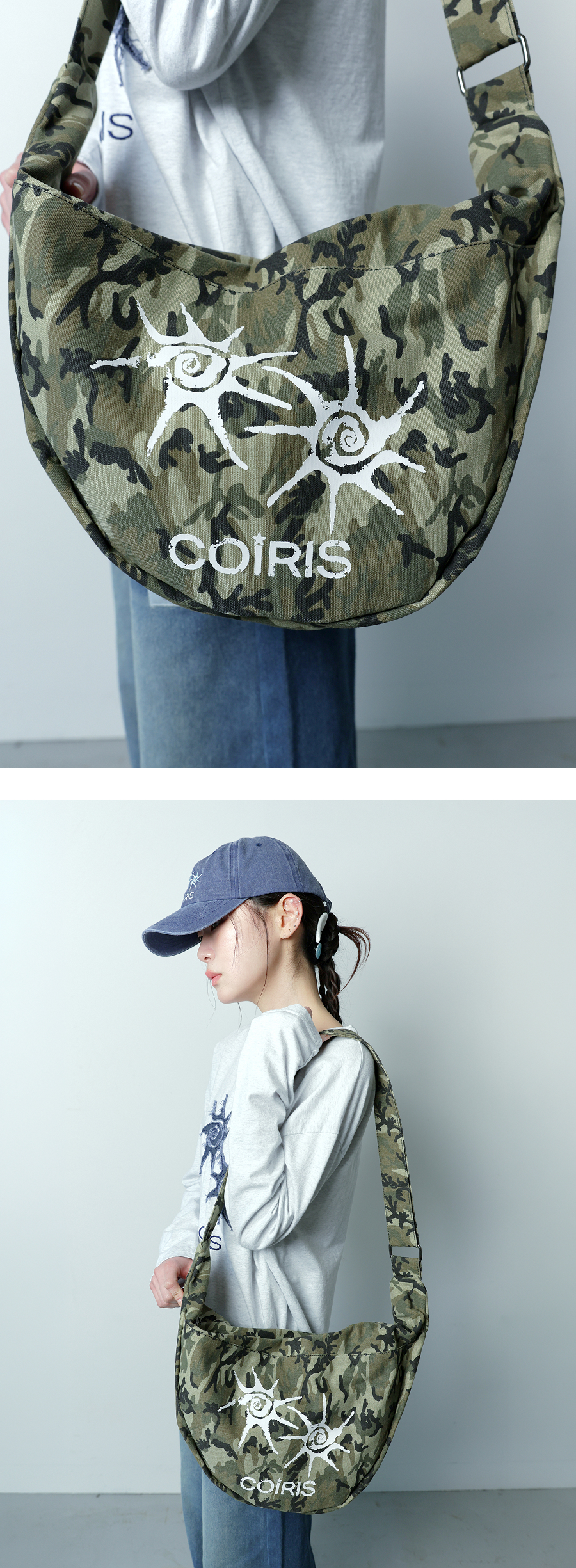 CROSSBODY BAG UNISEX KHAKI