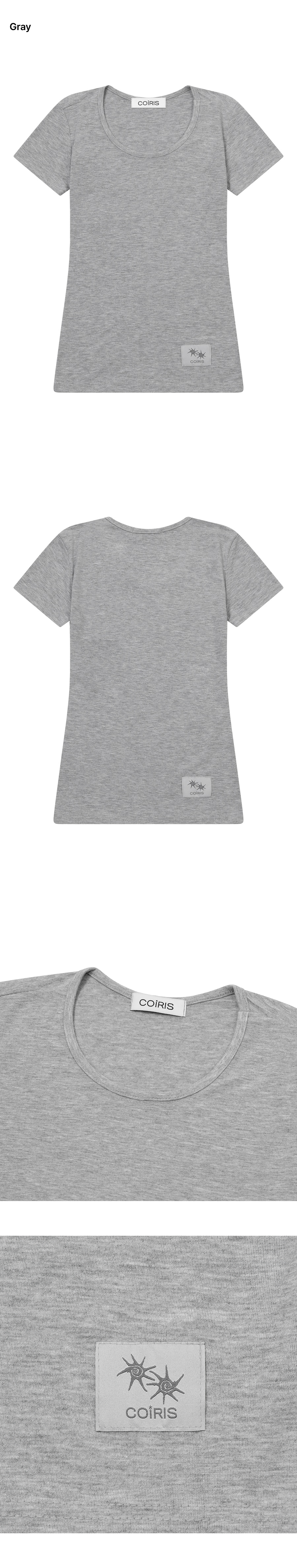 SHORT SLEEVE TEE - 3 COLORS BLACK