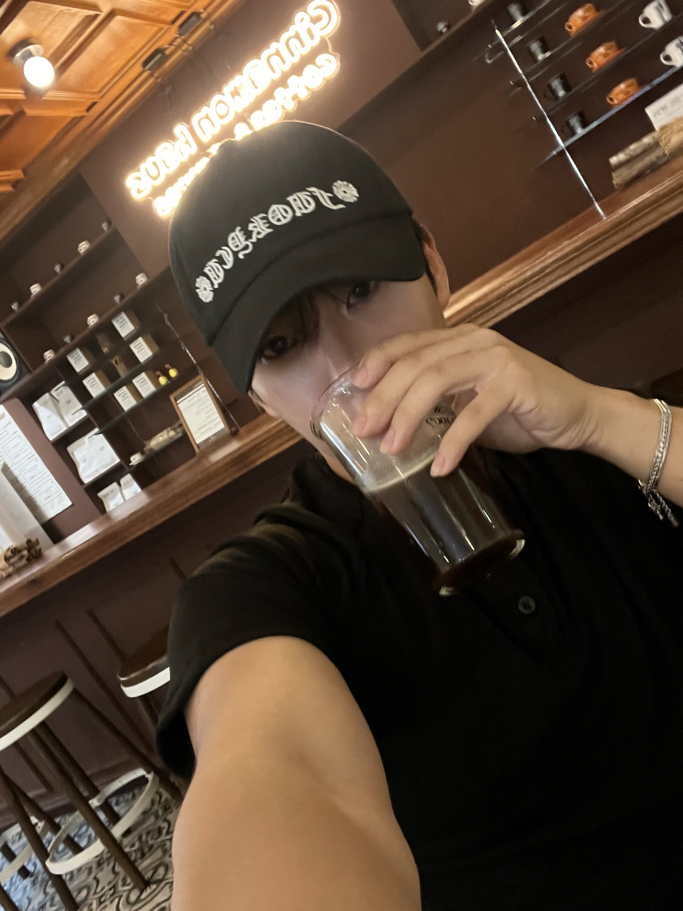 원스톤 카모 크롬 모자 (3color)
