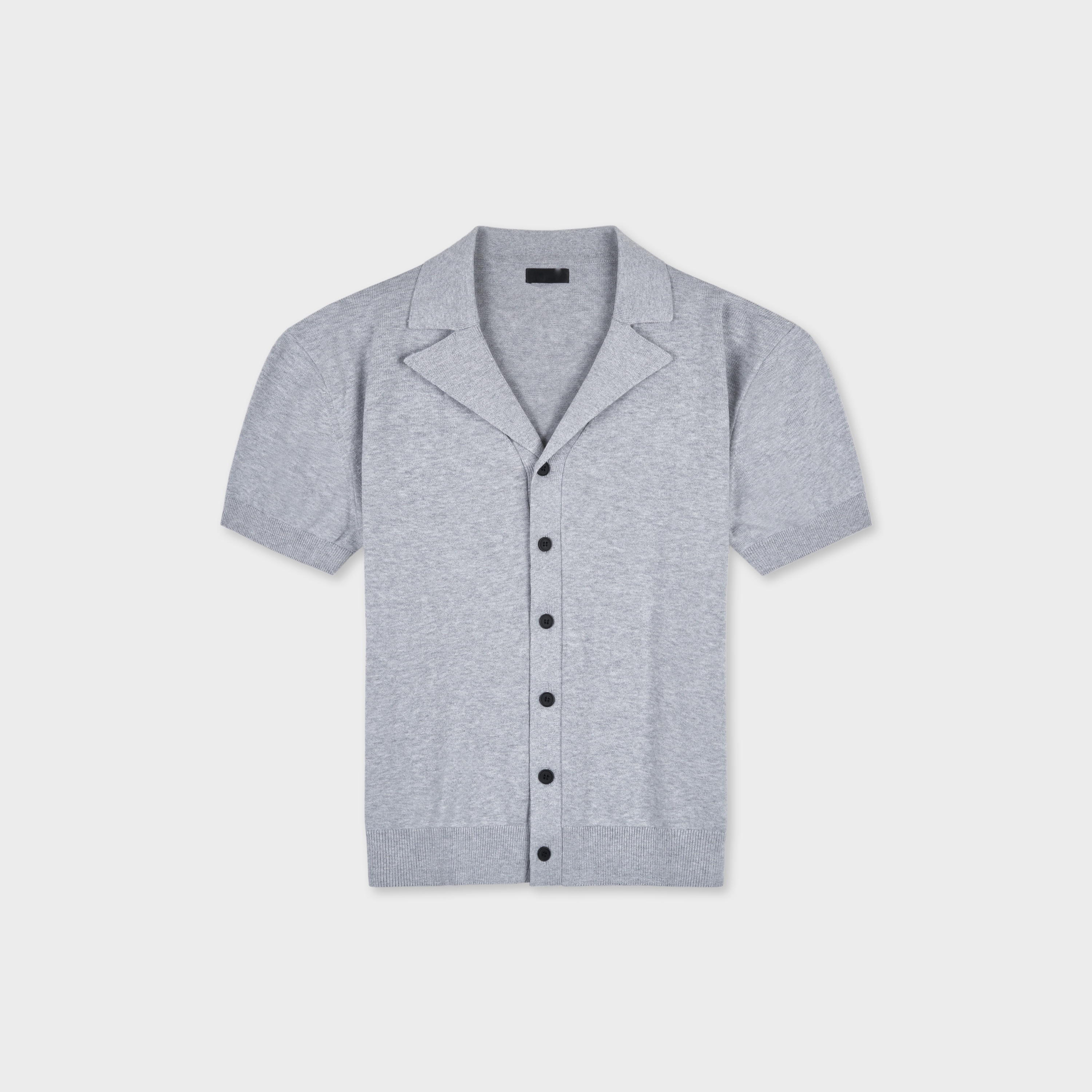 인넬 릴렉스 크롭 카라 반팔 가디건 (4color)
