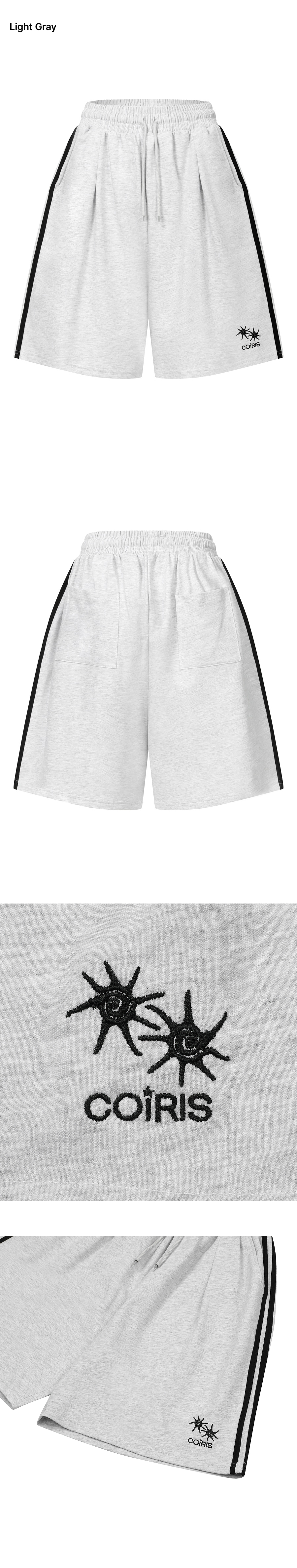 SIDE LINE PANTS - 2 COLORS BLACK
