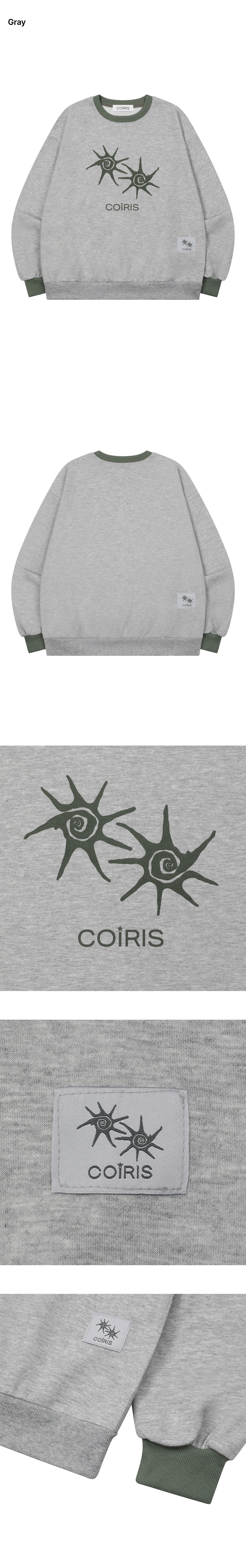 SWEATSHIRT - 11 COLORS CHARCOAL