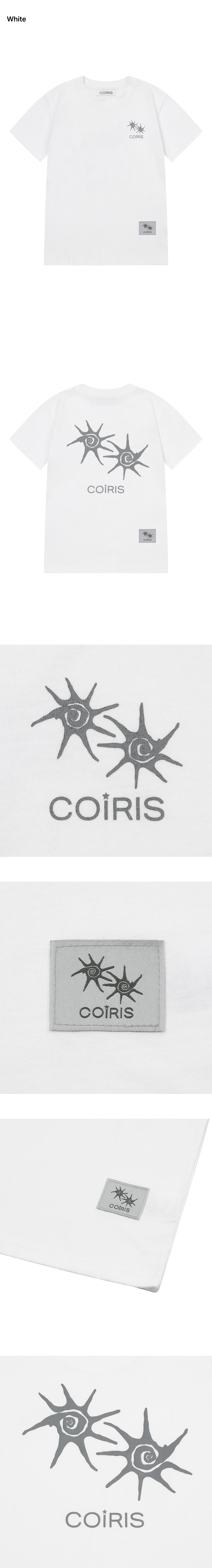 BACK LOGO SHORT SLEEVE TEE - 4 COLORS BLACK