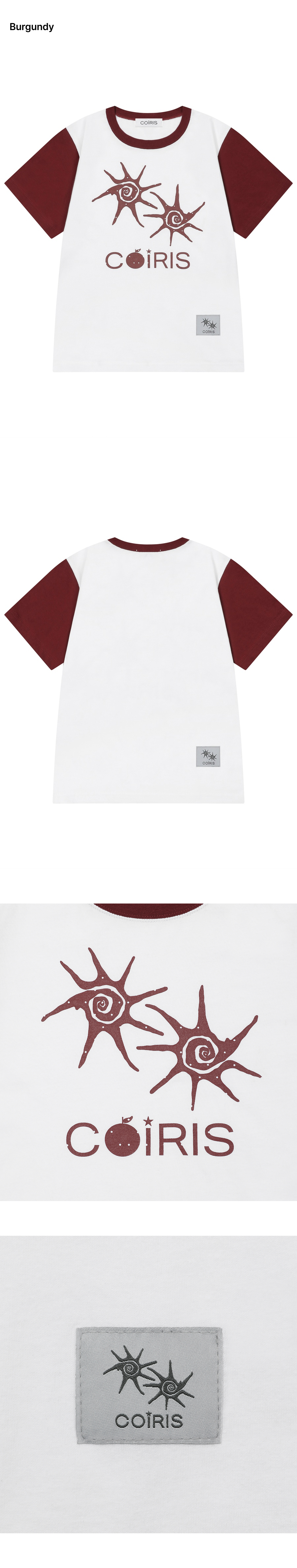 DOT SHORT SLEEVE TEE - 2 COLORS PINK