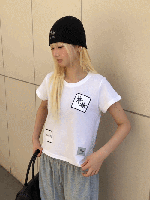 SHORT SLEEVE TEE - 3 COLORS BLACK