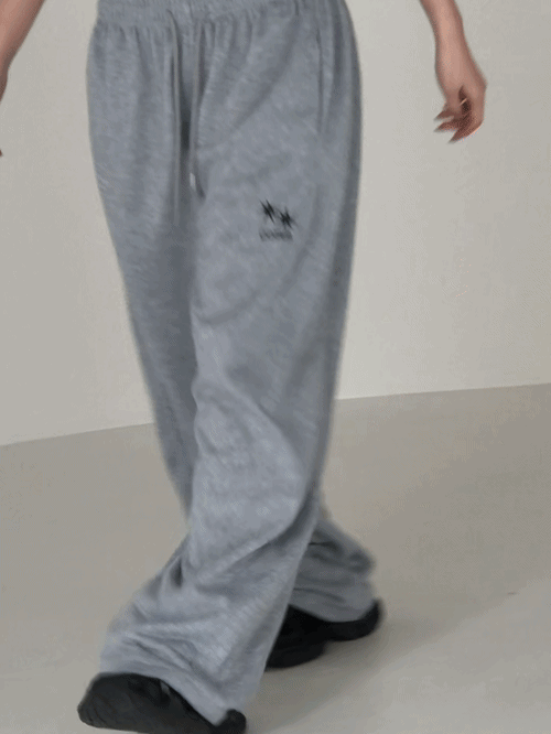 WIDE PANTS - 2 COLORS BLACK