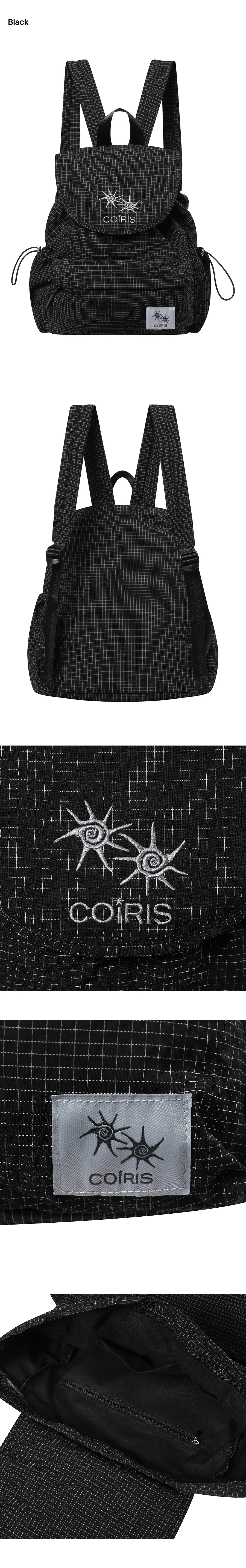 MINI BACKPACK UNISEX - 2 COLORS BLACK