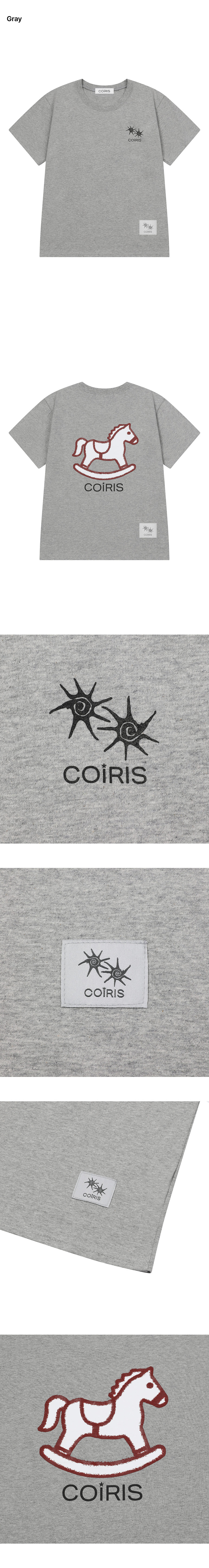 GRAPHIC SHORT SLEEVE TEE - 4 COLORS BLACK