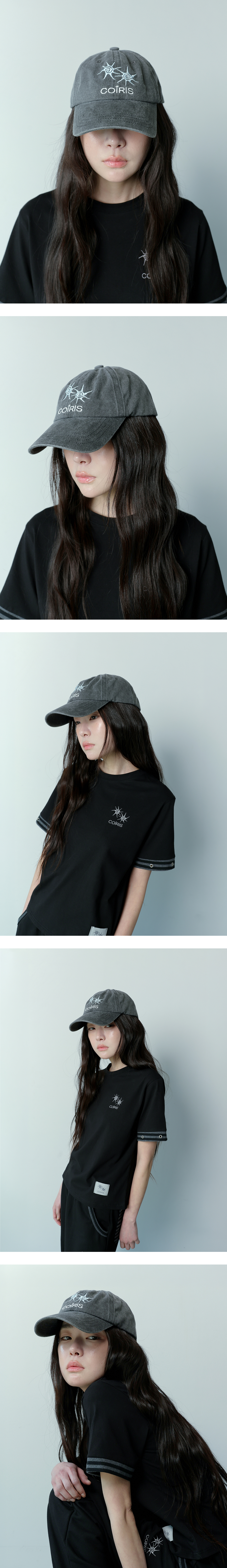 BALL CAP UNISEX - 8 COLORS BLACK