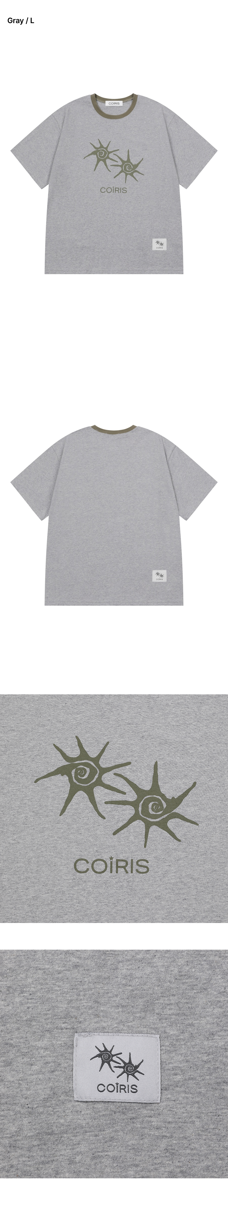 SHORT SLEEVE TEE - 11 COLORS GREY