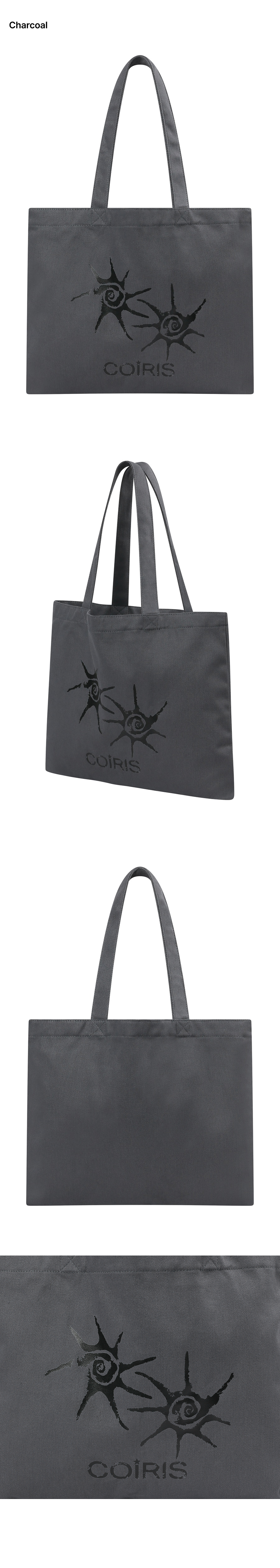 BASIC SHOULDER BAG UNISEX - 3 COLORS BLACK