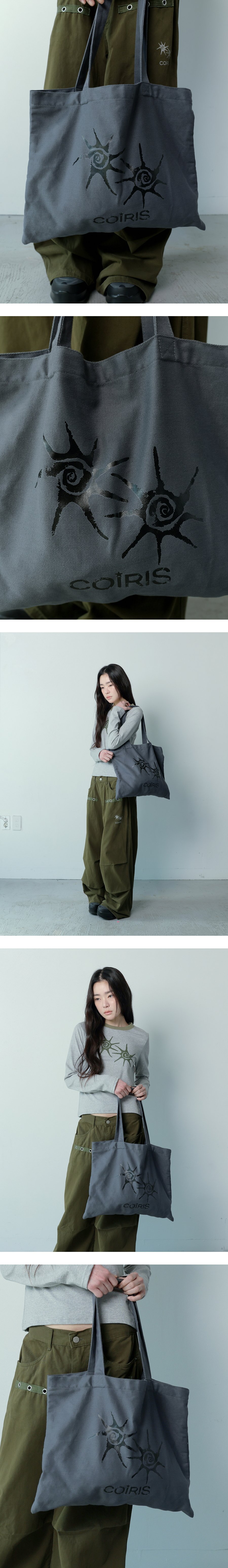 BASIC SHOULDER BAG UNISEX - 3 COLORS BLACK