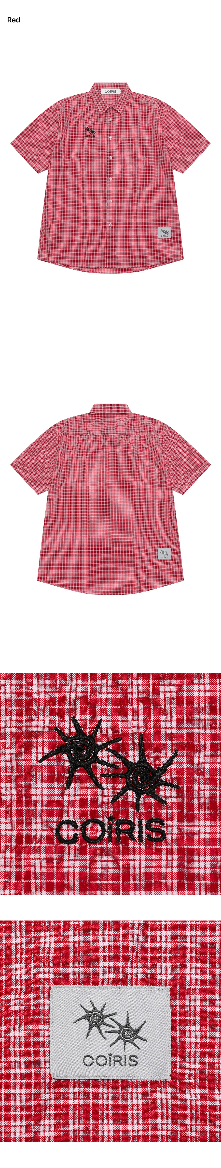 SHORT SLEEVE SHIRT UNISEX - 2 COLORS NAVY