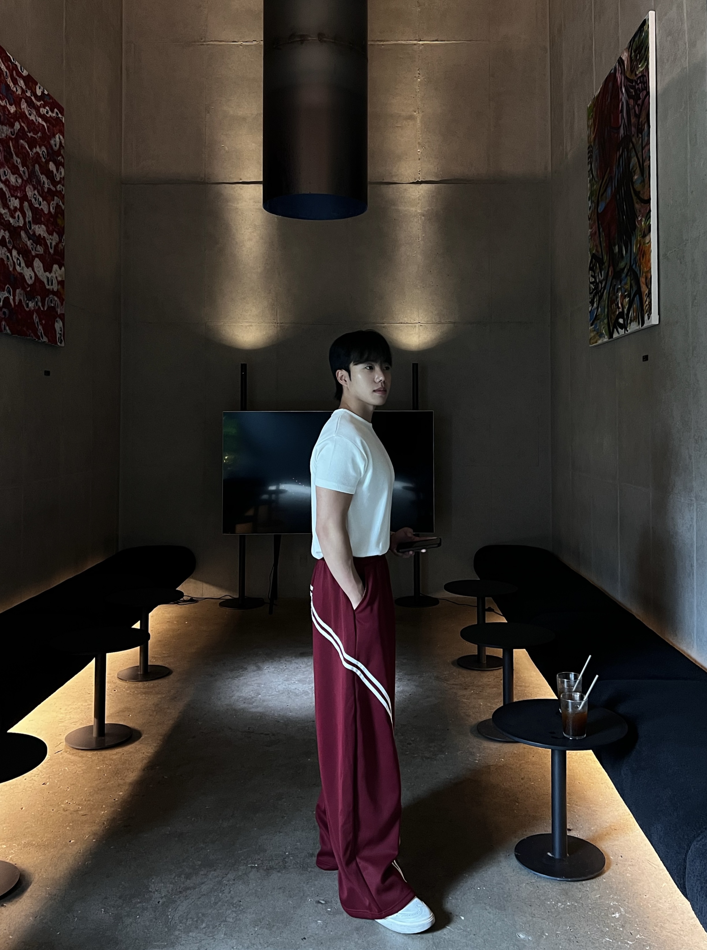 메르 와플 크롭 반팔 (5color)