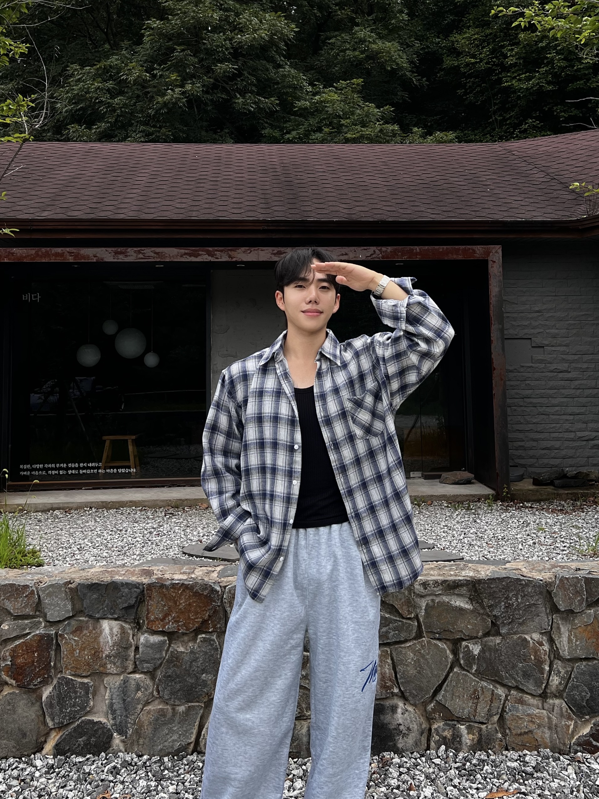 메르 체크 남방 셔츠 10color