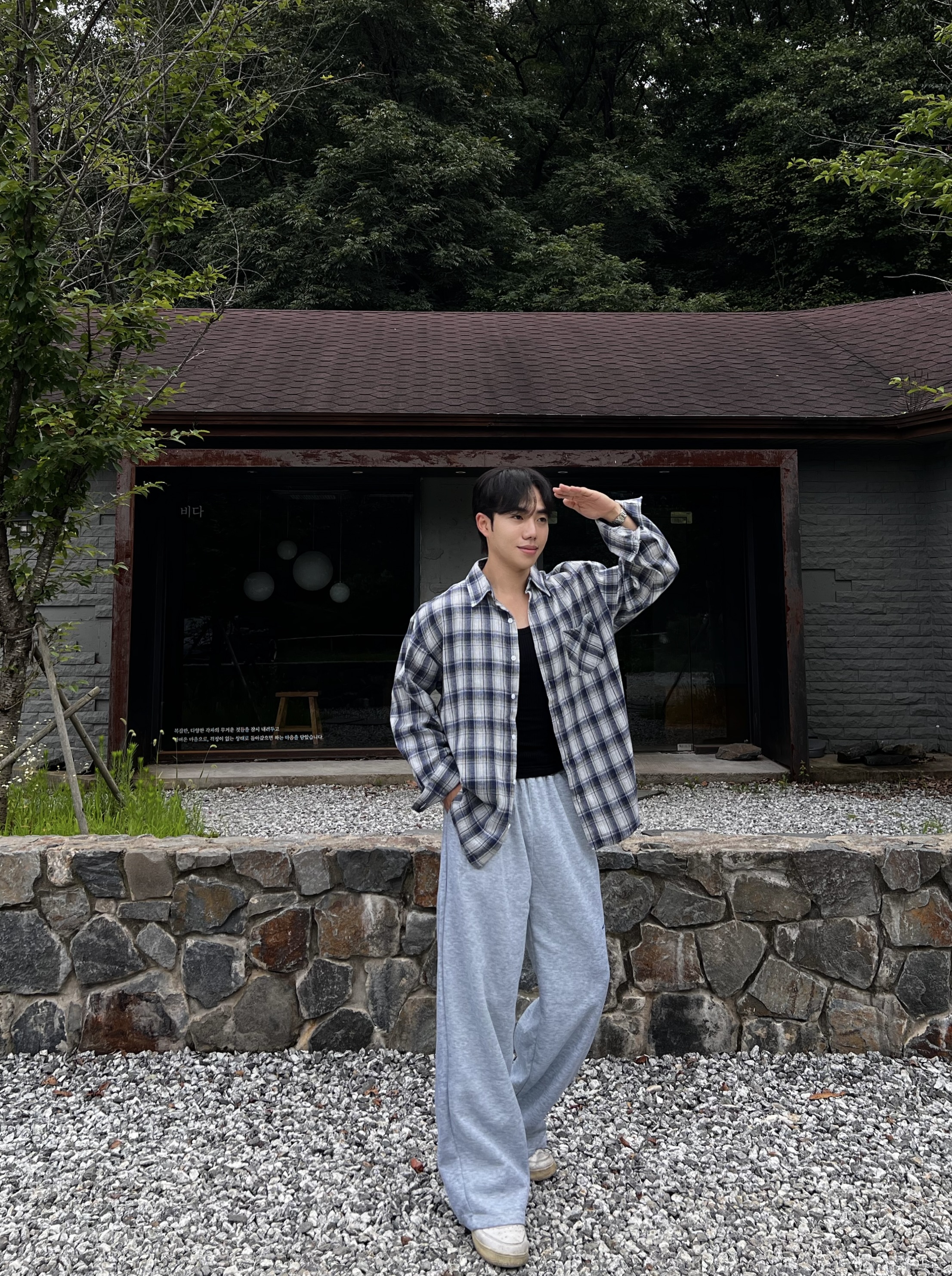 메르 체크 남방 셔츠 10color