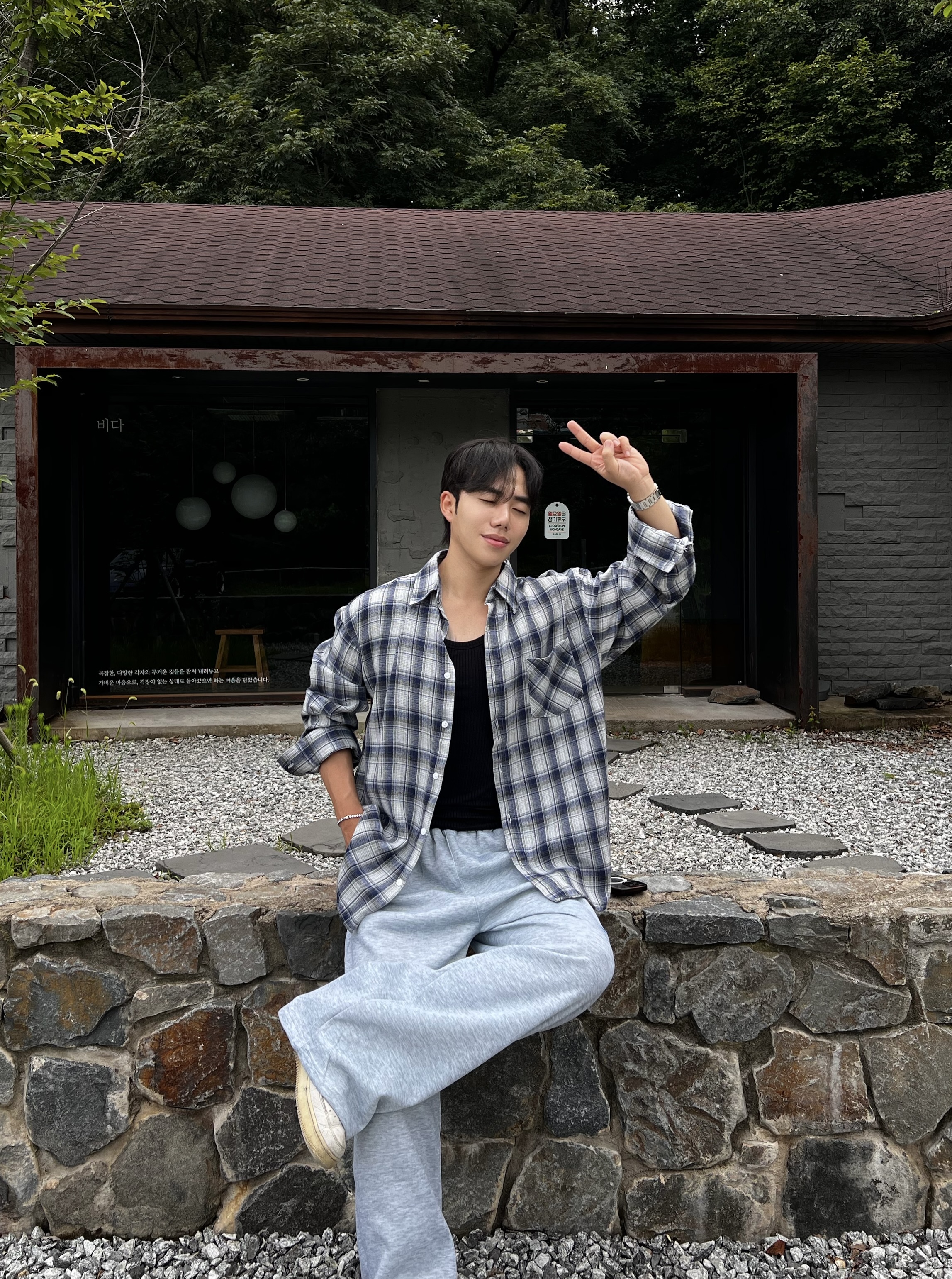 메르 체크 남방 셔츠 10color