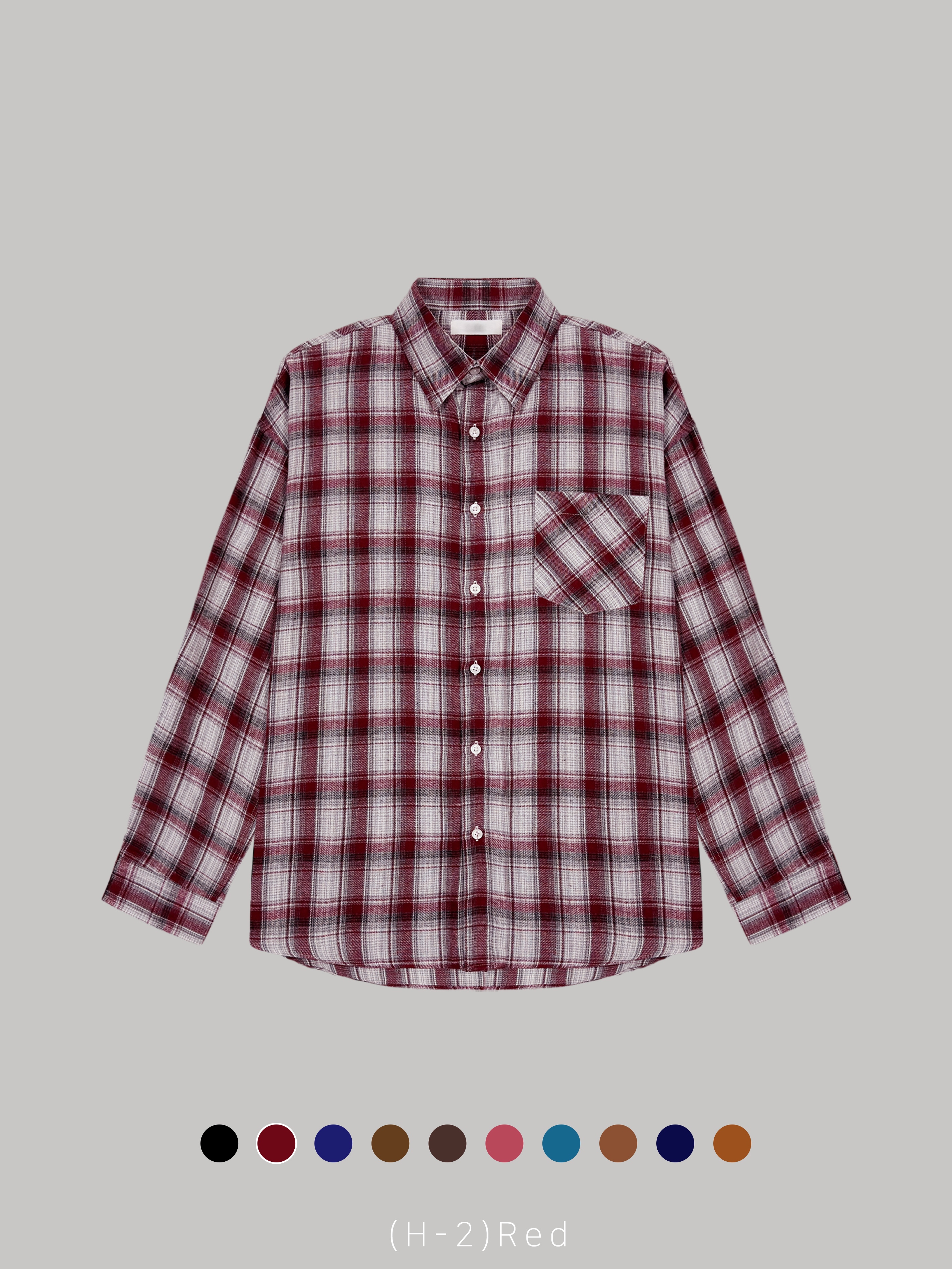 메르 체크 남방 셔츠 10color