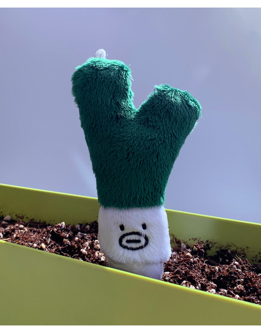 [몽댕] 웅이 대파 인형키링 상세 이미지 4