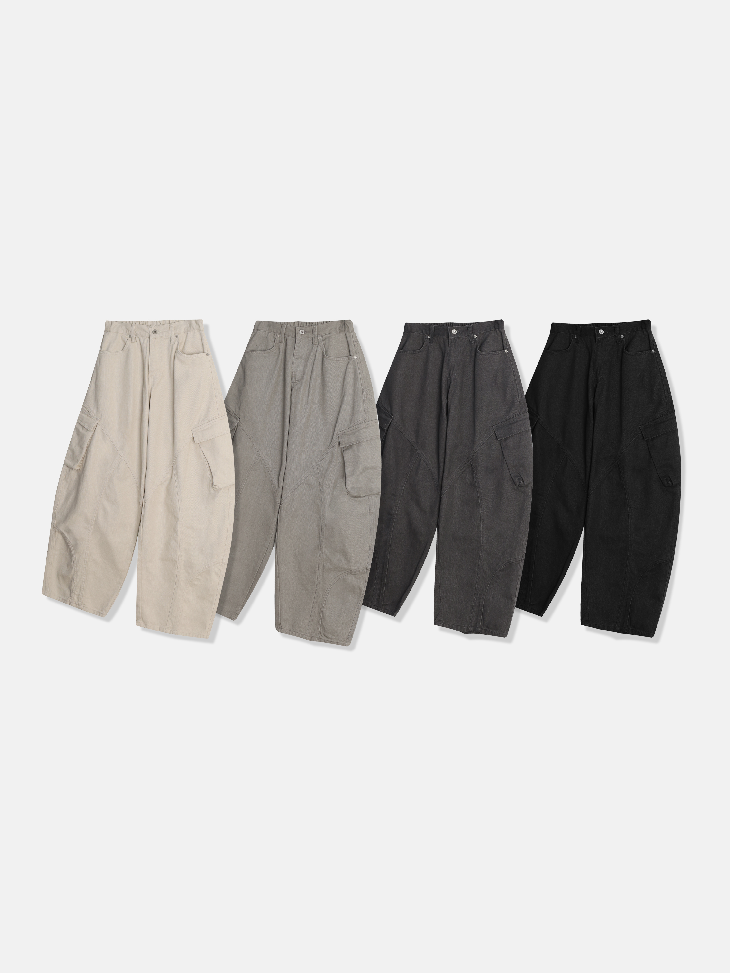 오프 카치온 카고 벌룬 팬츠 (4color)