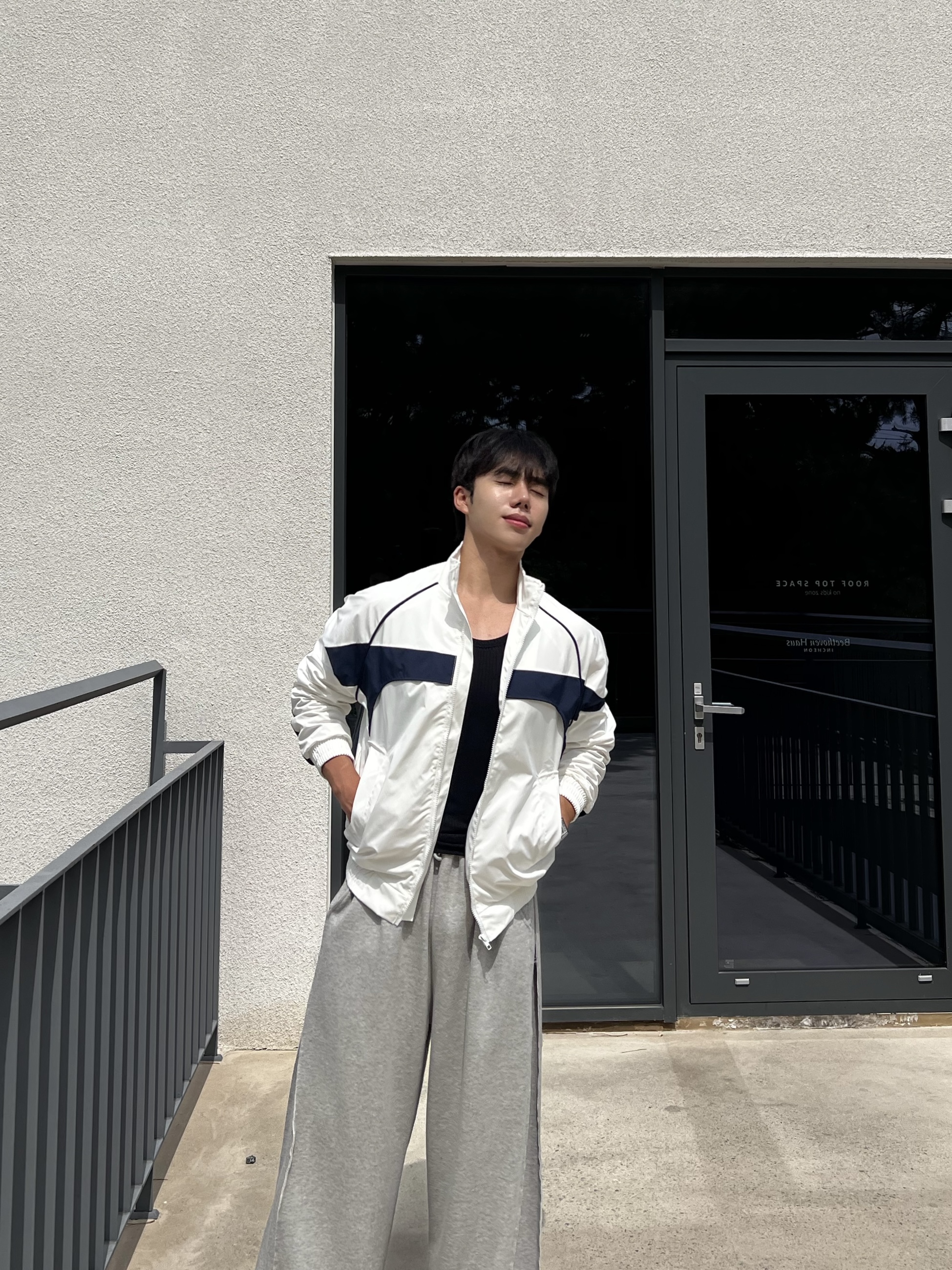 87 인사이드 아웃 데끼 스웨트 벌룬 밴딩 팬츠 (3color)