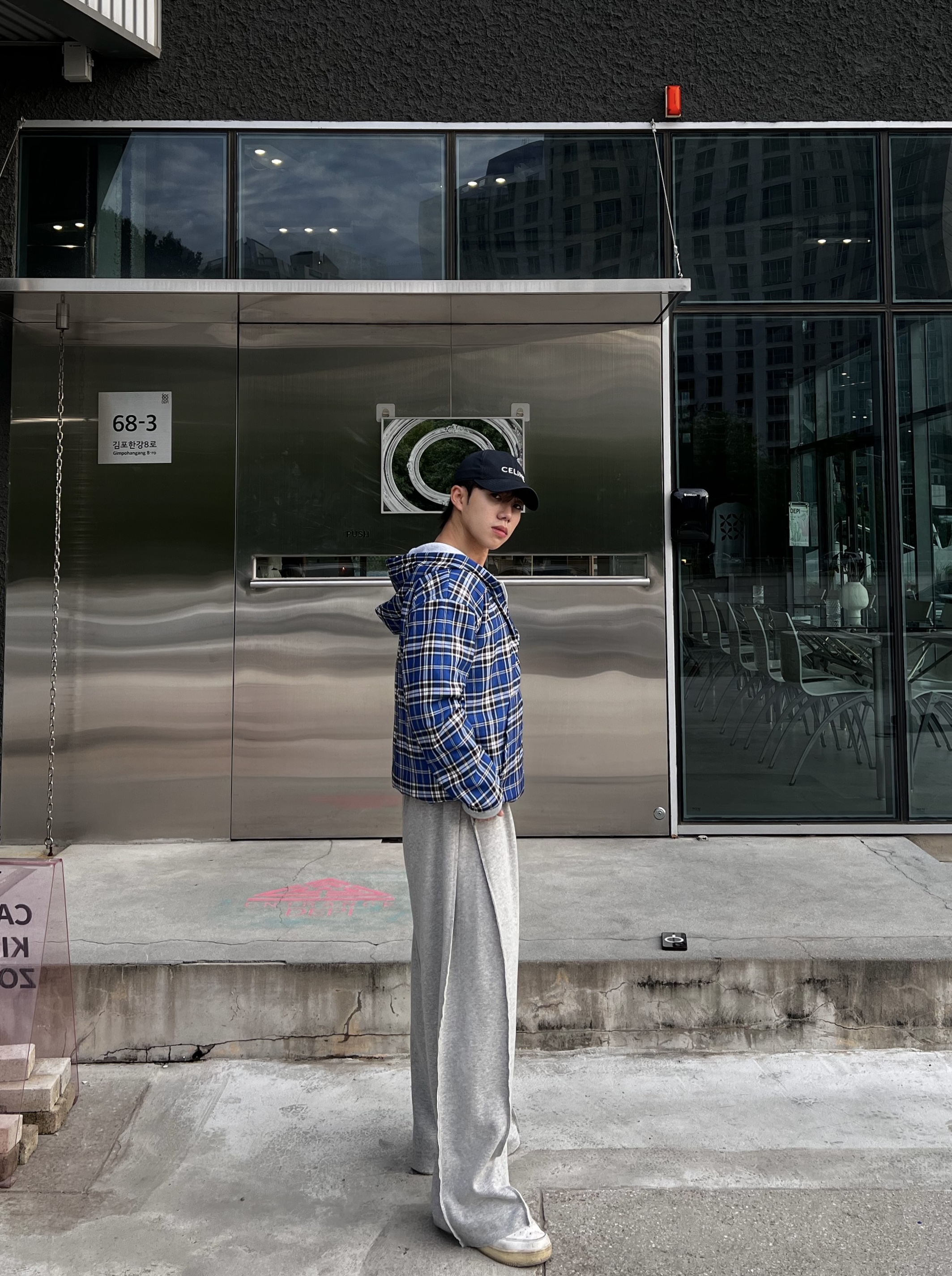 87 인사이드 아웃 데끼 스웨트 벌룬 밴딩 팬츠 (3color)