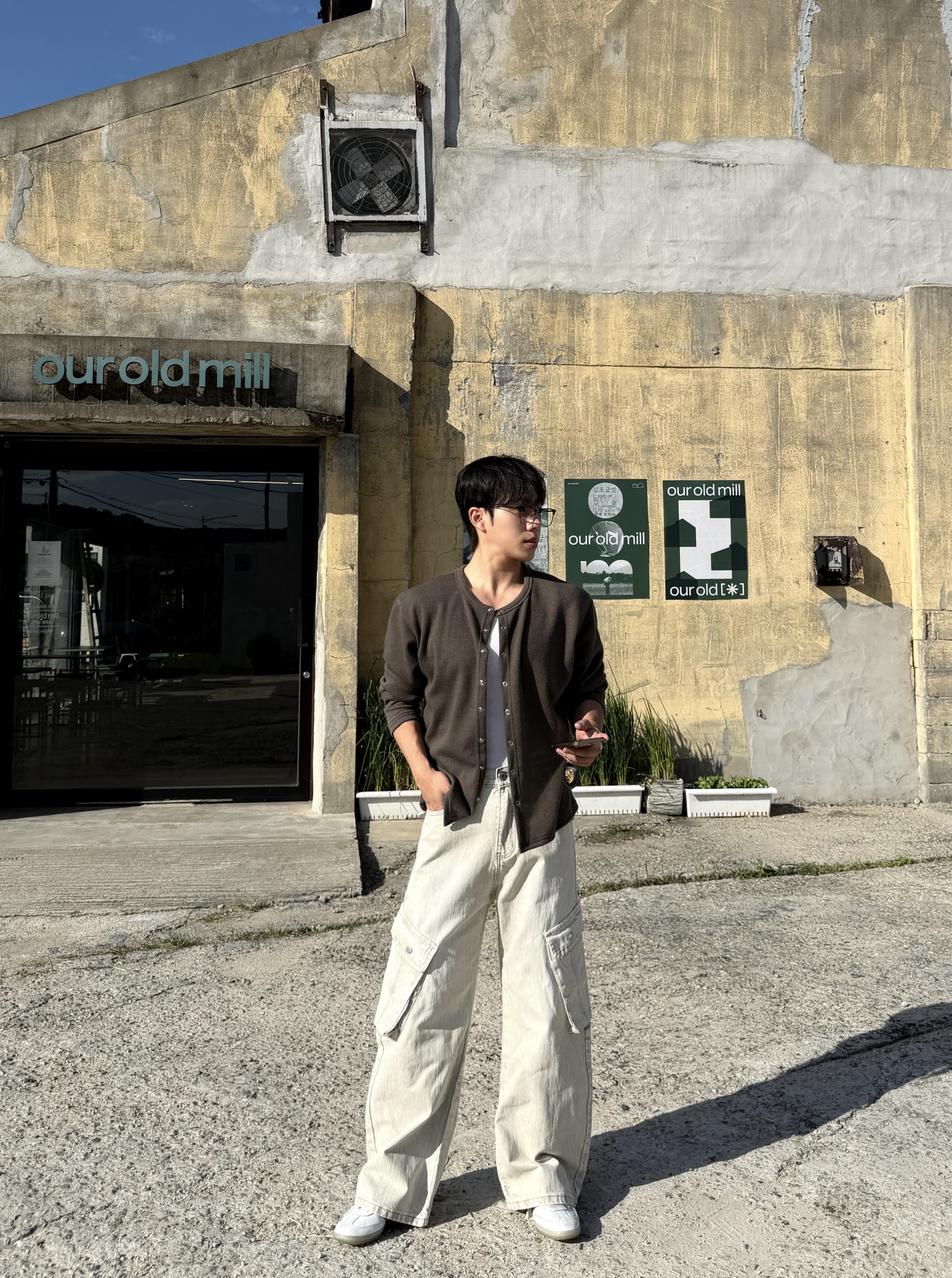 딜블 스냅 버튼 니트 가디건 (7color)