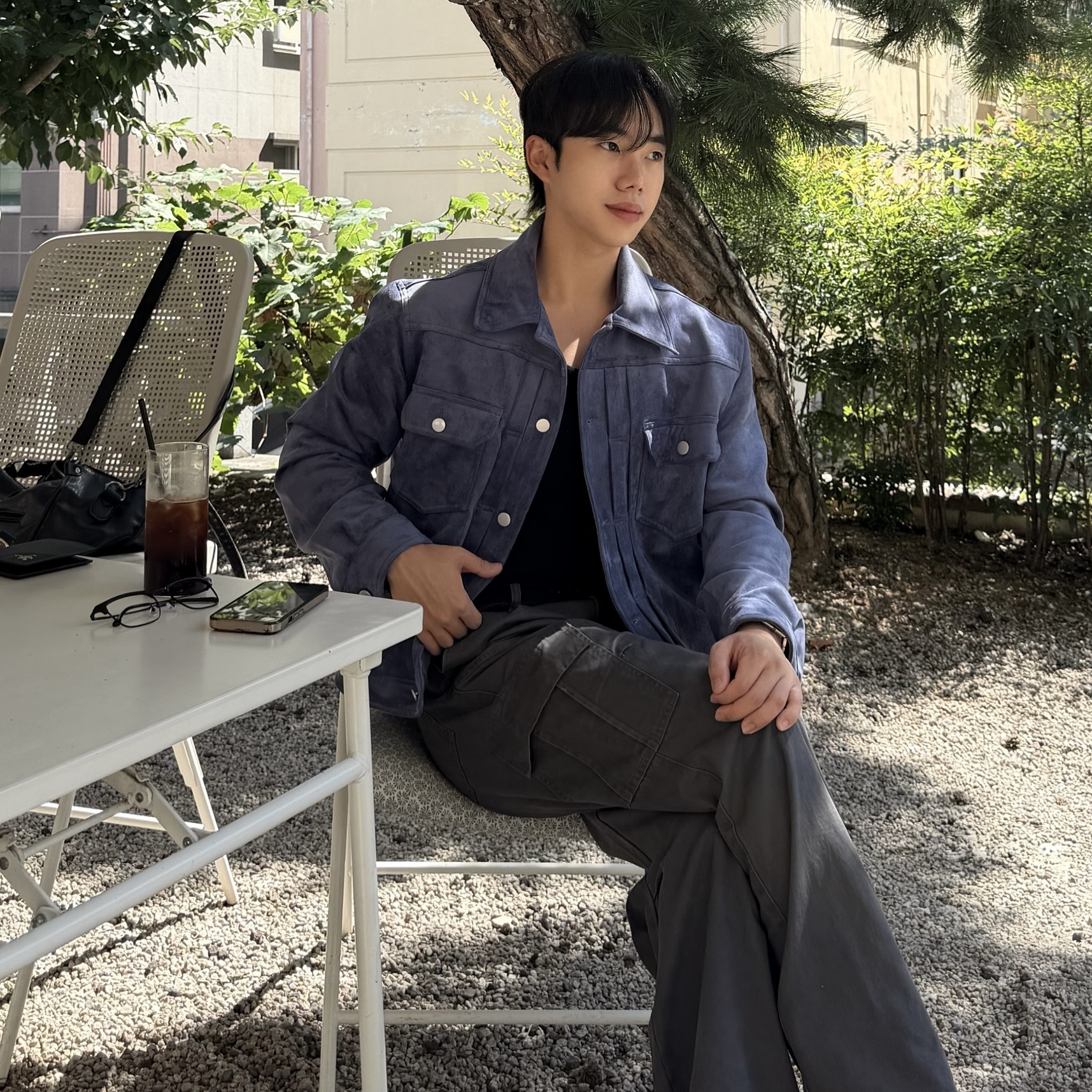 아벤 비비드 스웨이드 자켓 (4color)