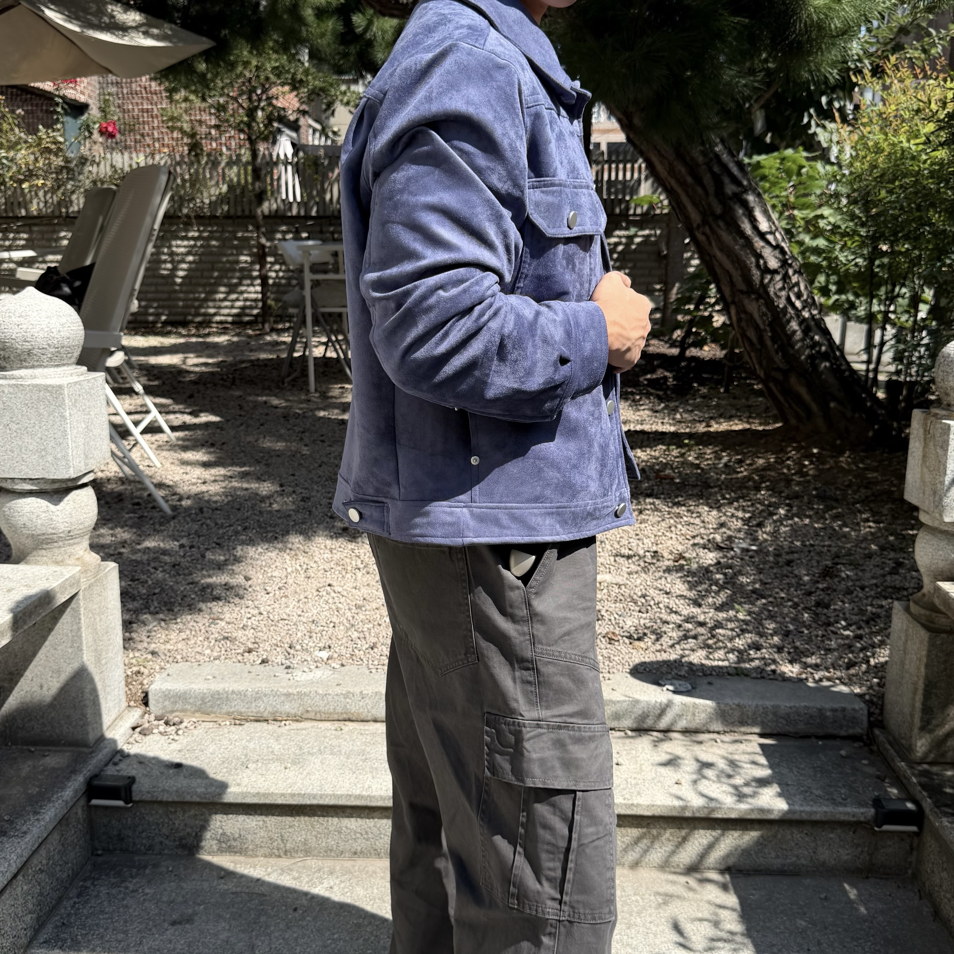 아벤 비비드 스웨이드 자켓 (4color)