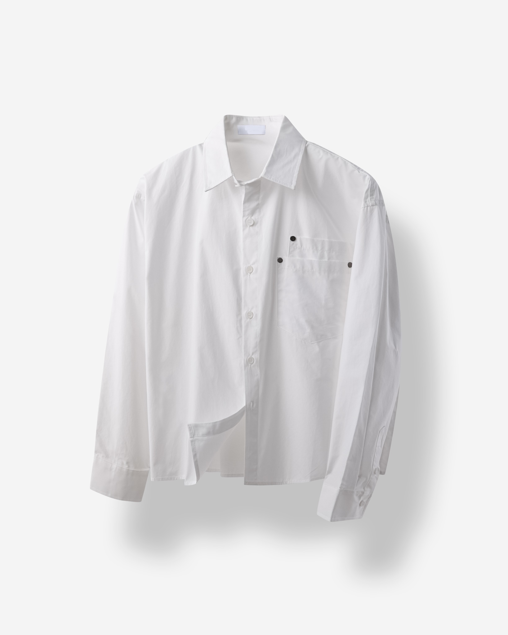 더트 더블 리벳 크롭 셔츠 자켓 (3color)