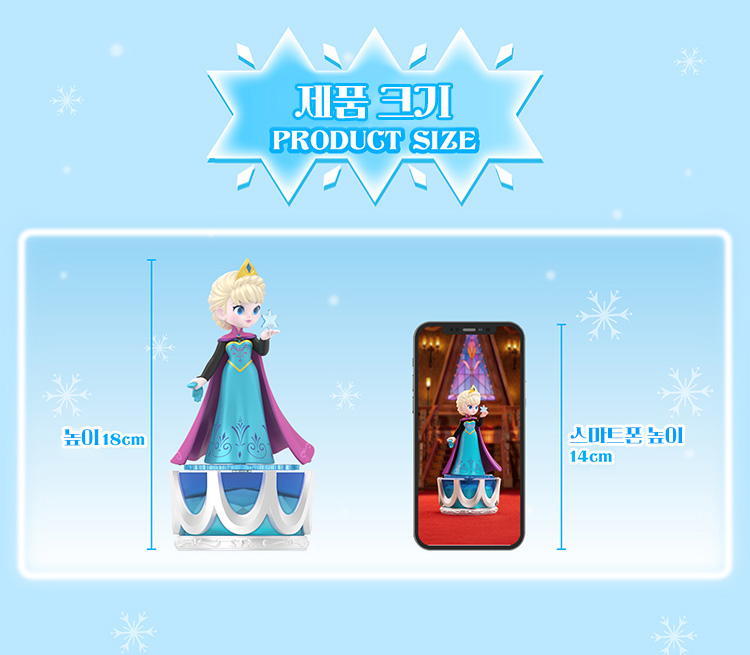 [TOP TOY 정품] 디즈니 겨울왕국 퀸 리턴 시리즈 오르골 랜덤박스 상세 이미지 8