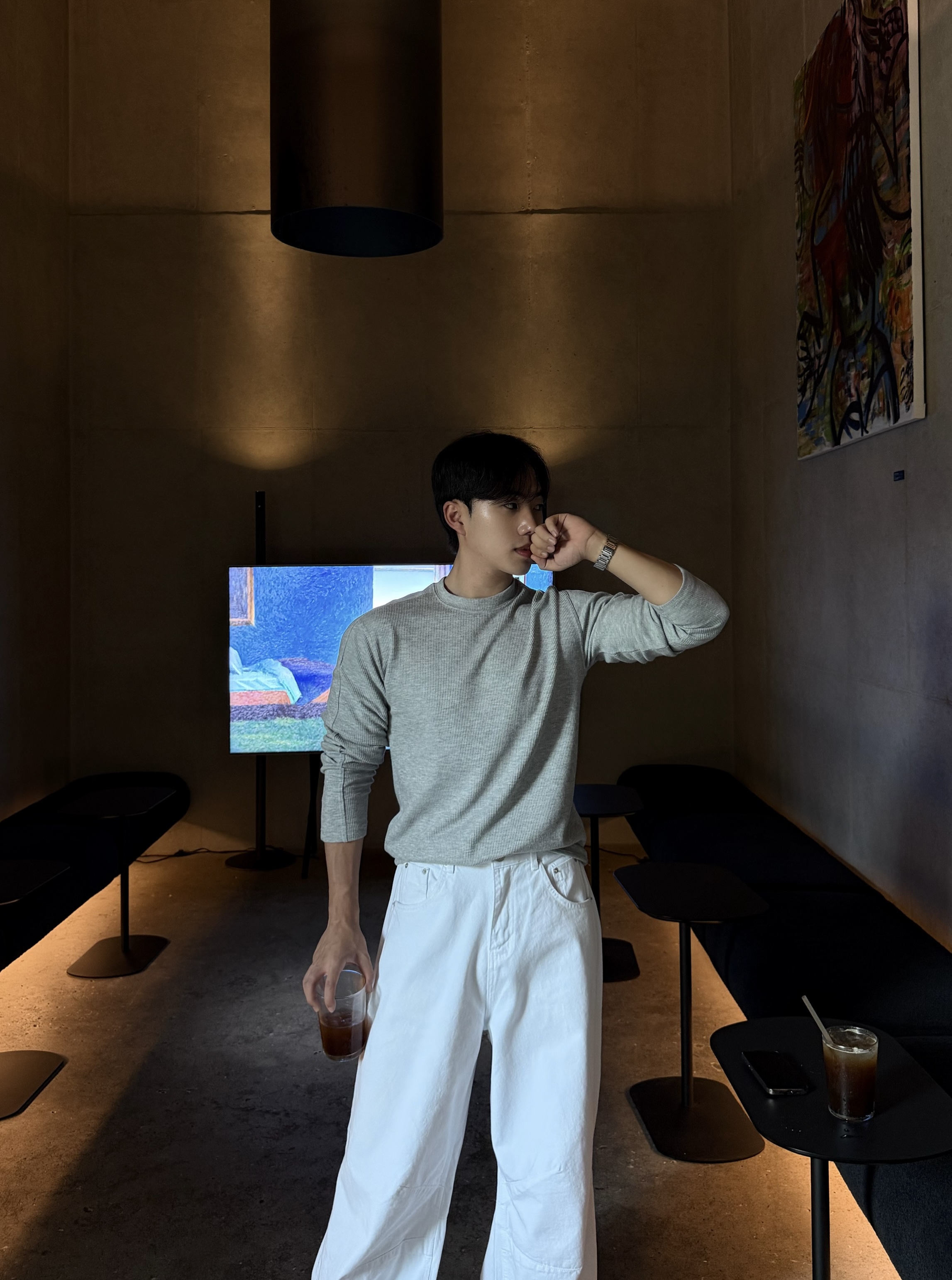 아든 커브드 반밴딩 벌룬 팬츠 (2color)