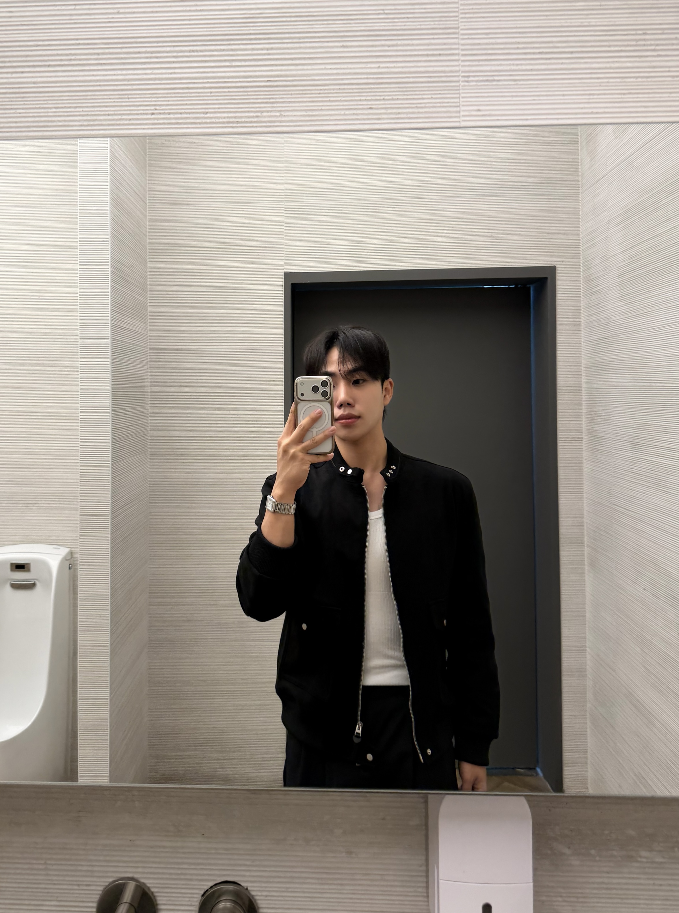 웨드 D링 뒷밴딩 투턱 슬랙스 (4color)